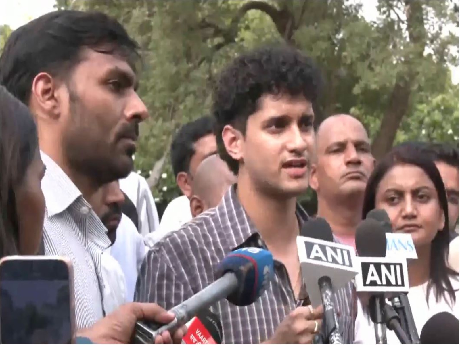 Cockroach Janta Party (CJP) Chief Spokesperson Saurav Das (Photo/ANI)