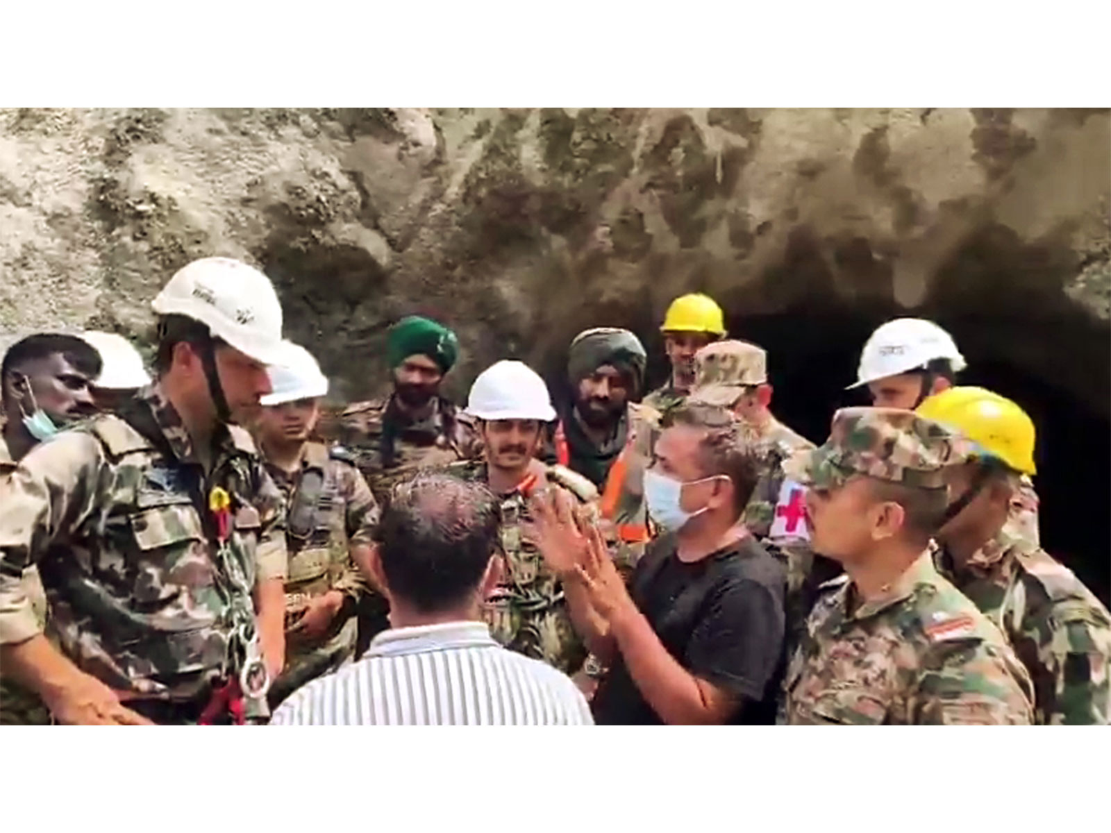 An Indian tunnel rescue team partnered with the Nepali Army to undertake joint search and rescue operations at critical hydropower tunnel sites (Photo/ANI) An Indian tunnel rescue team partnered with the Nepali Army to undertake joint search and rescue operations at critical hydropower tunnel sites (Photo/ANI)