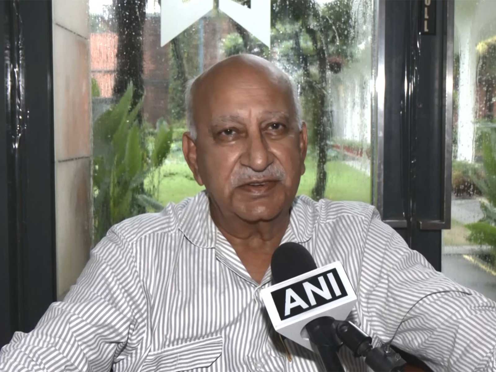 Former Union Minister MJ Akbar (Photo/ANI) Former Union Minister MJ Akbar (Photo/ANI)