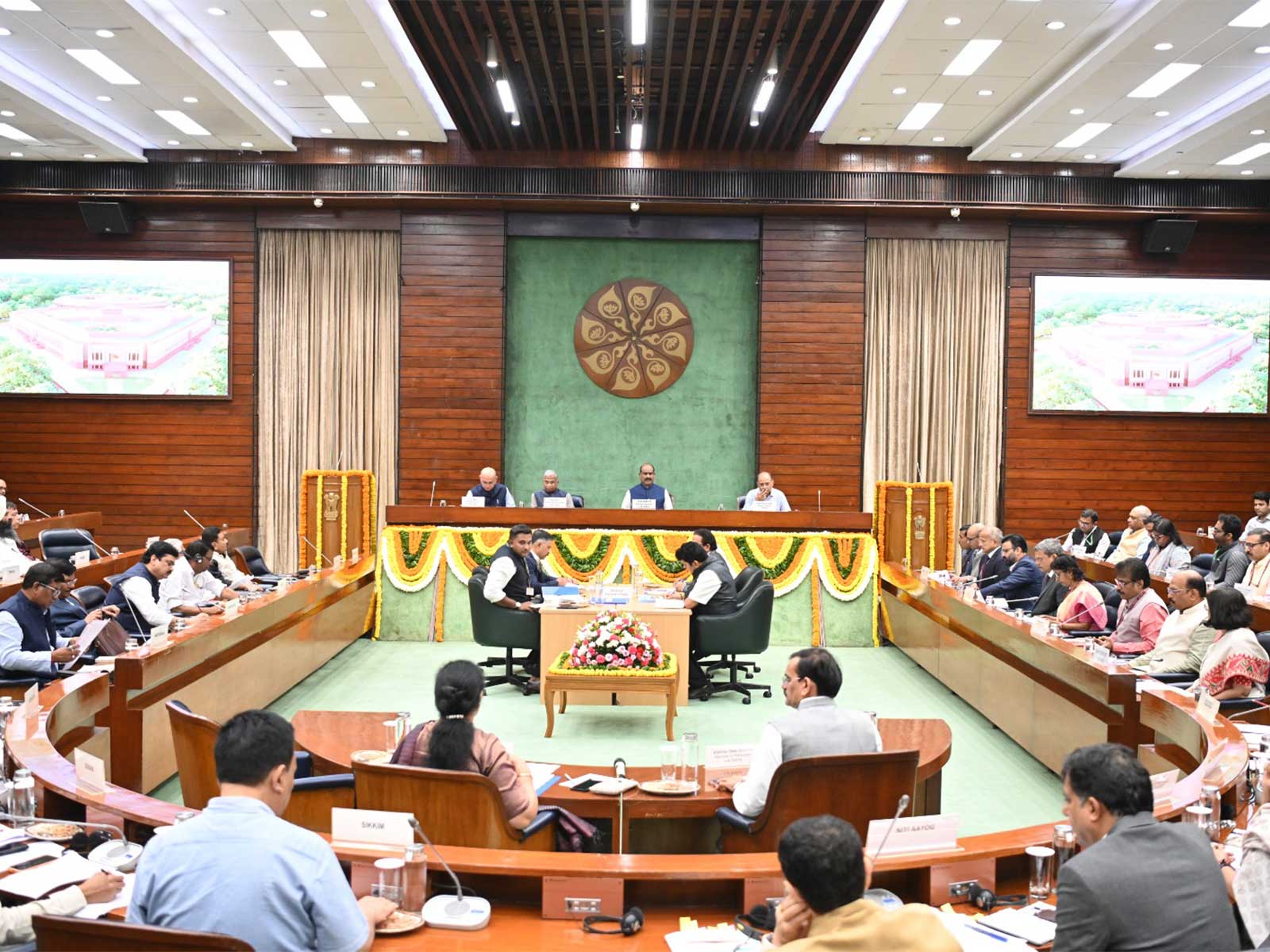 Lok Sabha speaker Om Birla holds high-level briefing meeting to review preparations for the 69th Commonwealth Parliamentary Conference (Photo/Lok Sabha Secretariat) Lok Sabha speaker Om Birla holds high-level briefing meeting to review preparations for the 69th Commonwealth Parliamentary Conference (Photo/Lok Sabha Secretariat)