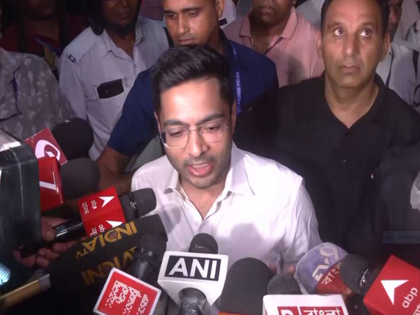 TMC MP Abhishek Banerjee (Photo/ANI) TMC MP Abhishek Banerjee (Photo/ANI)