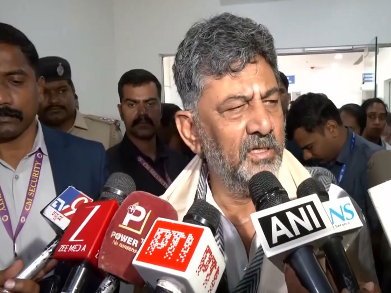 Karnataka Chief Minister DK Shivkumar (Photo:ANI)