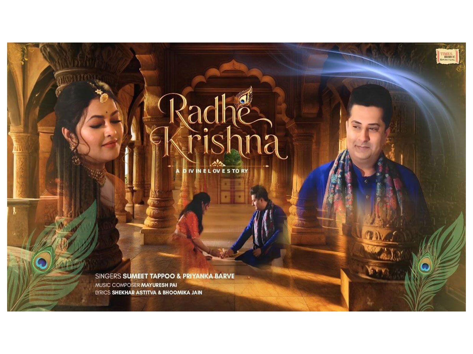 Sumeet Tappoo and Priyanka Barve’s ‘Radhe Krishna’ brings devotion, grandeur and divine love to Janmashtami