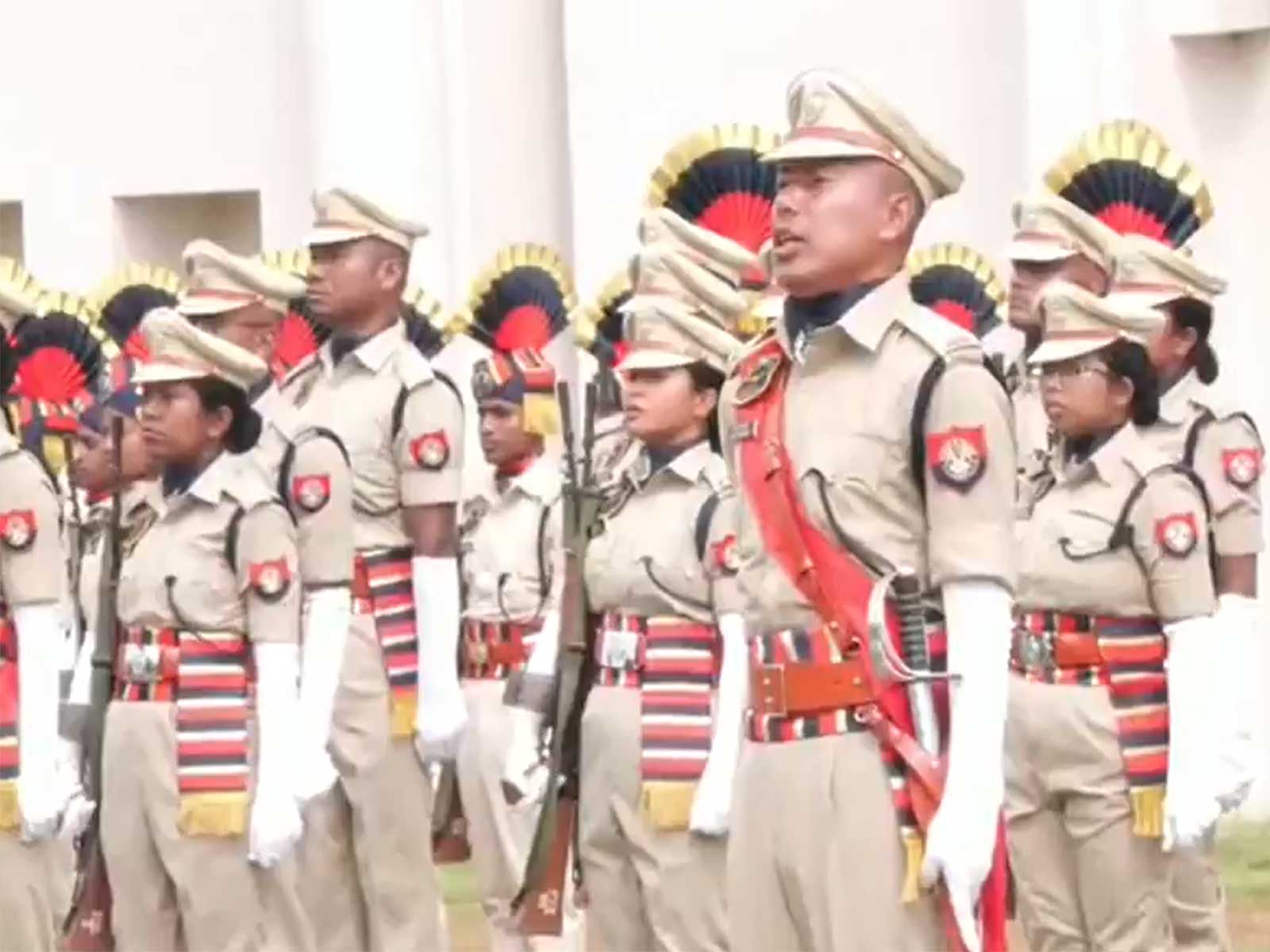Passing out parade at Lachit Barphukan Police Academy (Photo/ANI)