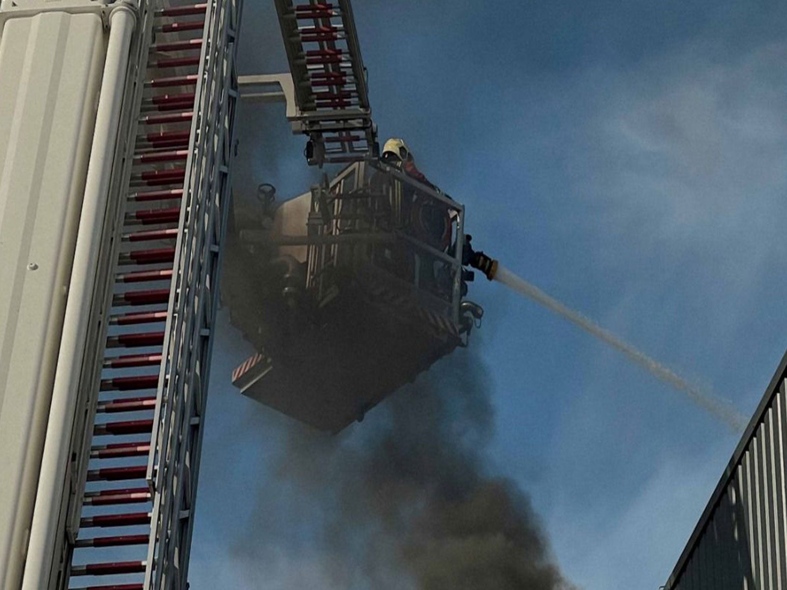 Ongoing rescue operations in Ukraine following a Russian strike (Photo/X/@ZelenskyyUa)