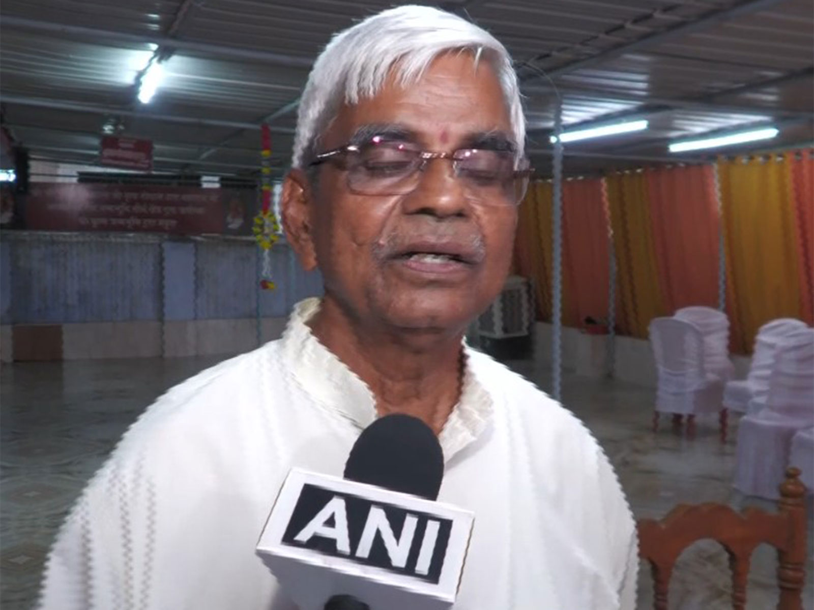 Ram Janmabhoomi Trust's former interim general secretary Krishna Mohan (Photo/ANI) Ram Janmabhoomi Trust's former interim general secretary Krishna Mohan (Photo/ANI)