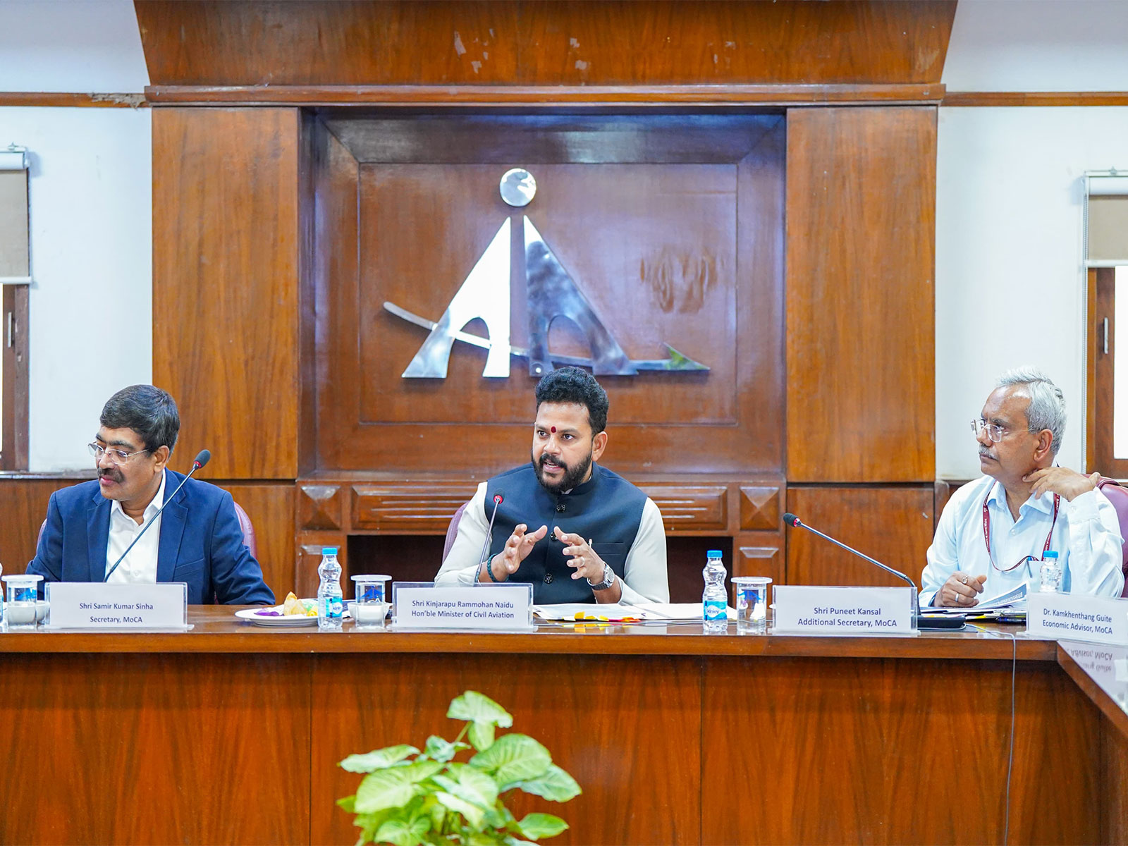 Civil Aviation Minister Ram Mohan Naidu (Photo/Civil Aviation Ministry)