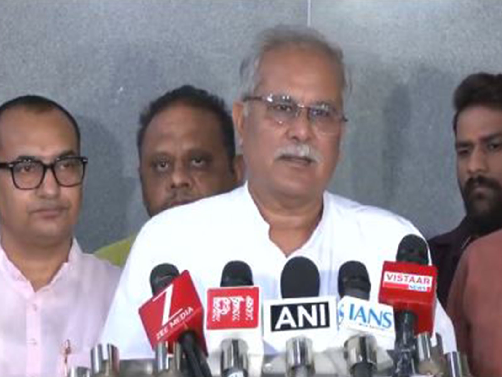 Former Chhattisgarh Chief Minister Bhupesh Baghel (Photo/ANI)