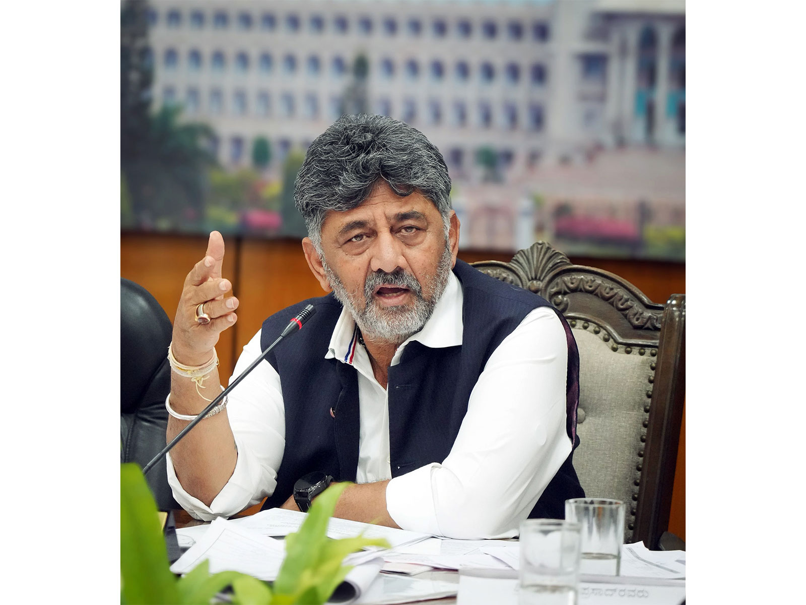 Karnataka Chief Minister DK Shivakumar (File photo/ANI) Karnataka Chief Minister DK Shivakumar (File photo/ANI)