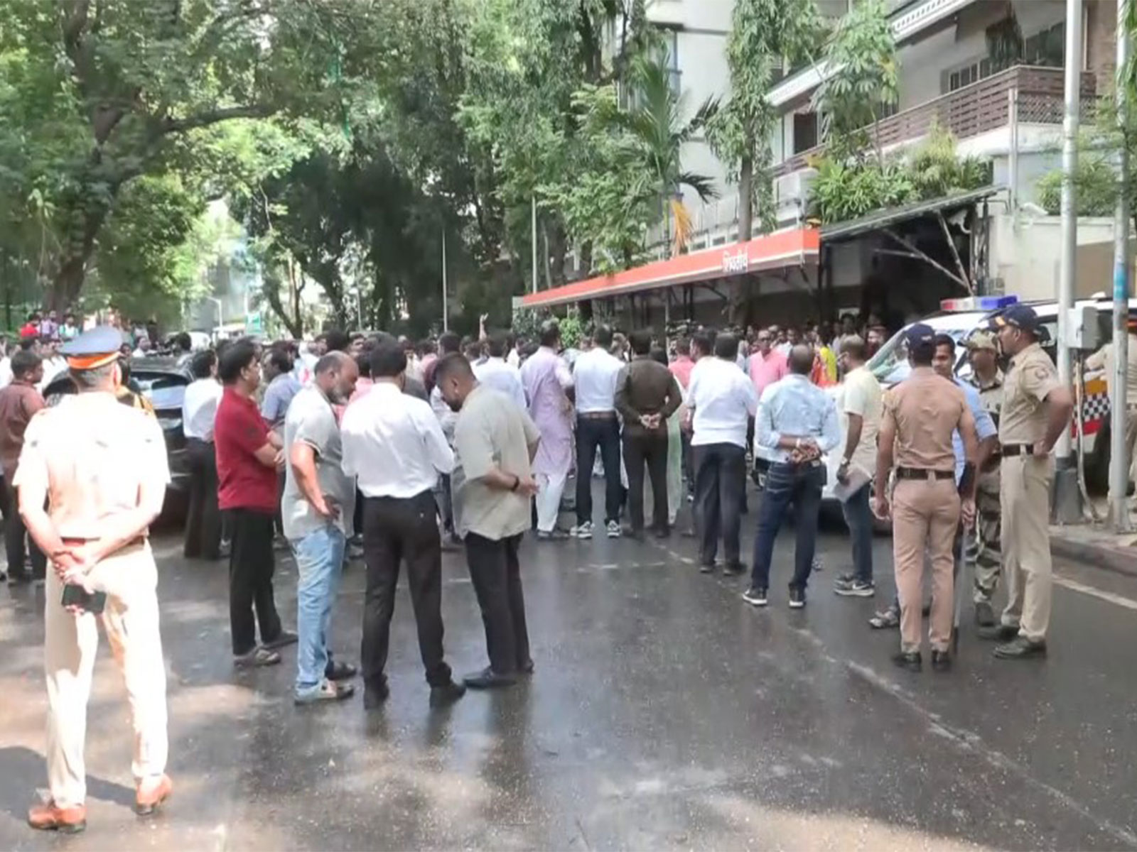 Visual outside Shivtirth (Photo/ANI)