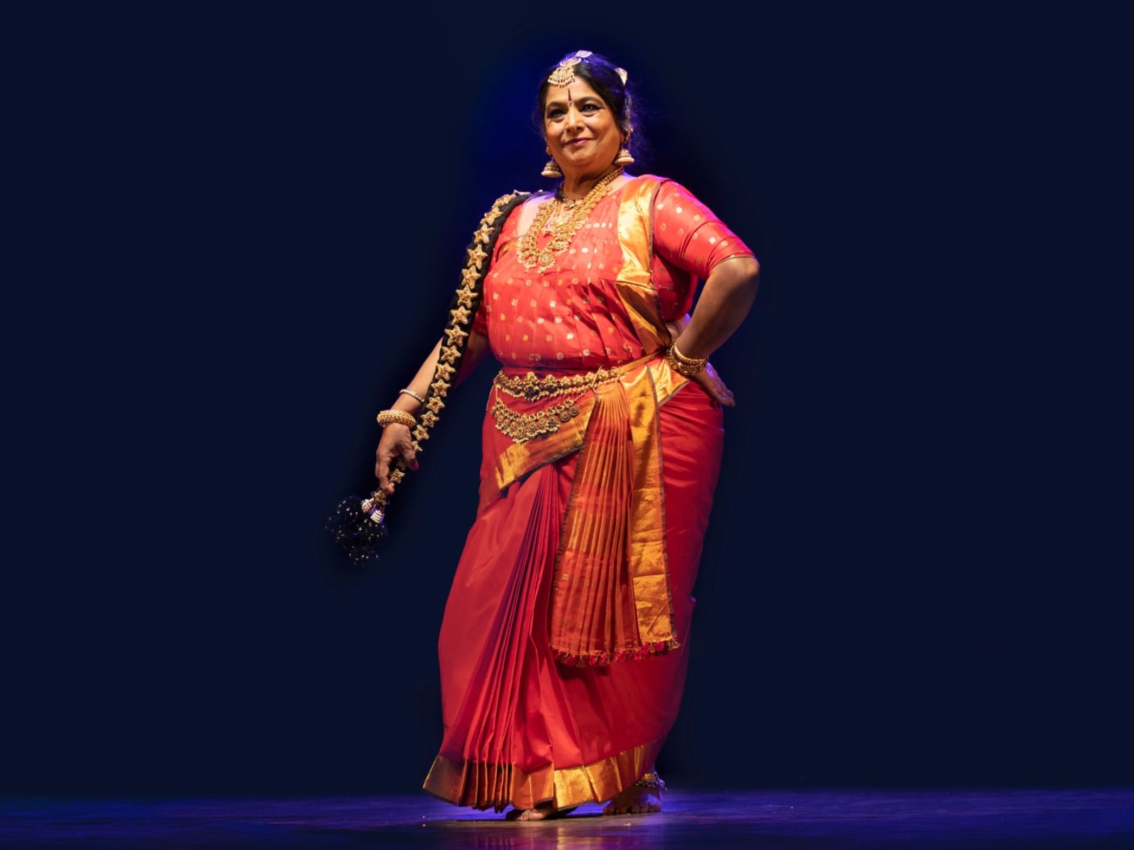 Dr Veena Murthy Vijay leads Sri Rajarajeshwari Kalaniketan and directs Apsara, the second act of its golden jubilee programme in Bengaluru on 19 September 2026.