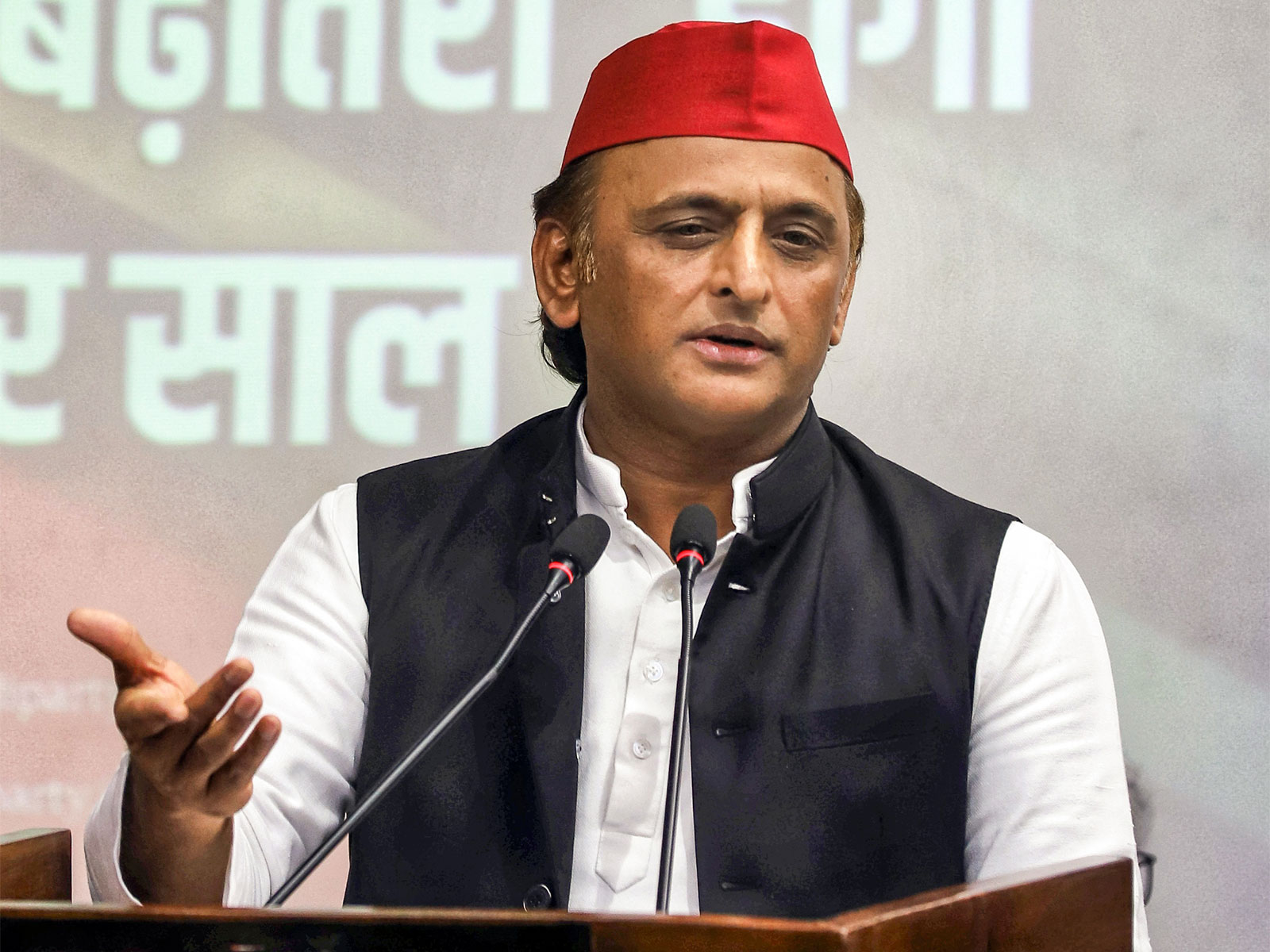 Samajwadi Party chief Akhilesh Yadav (File Photo/ANI)