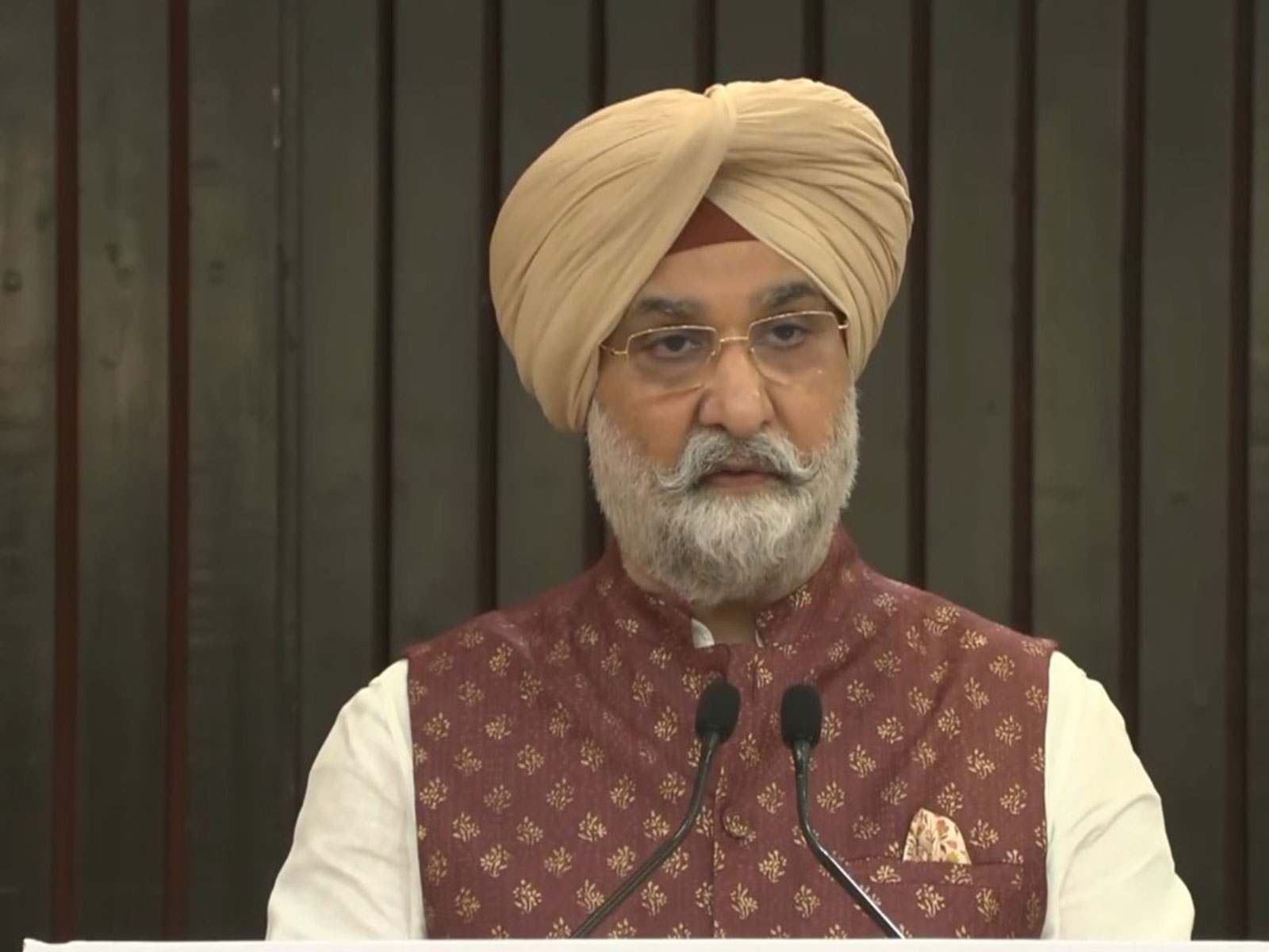 Delhi Lieutenant Governor Taranjit Singh Sandhu (Photo:AN)