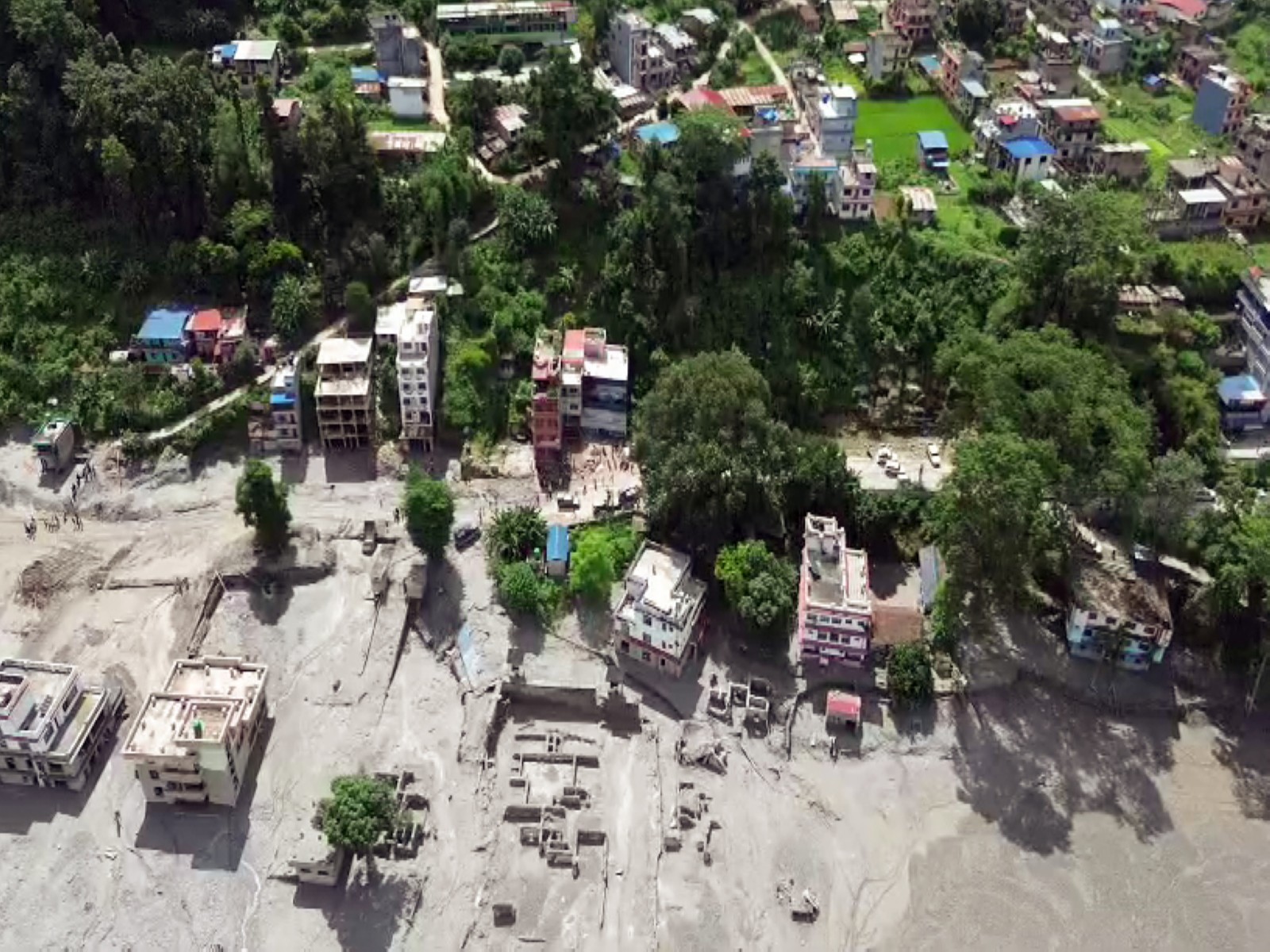 Aftermath of devastating flash floods of the Trishuli River in Kathmandu (File Photo/ANI)
