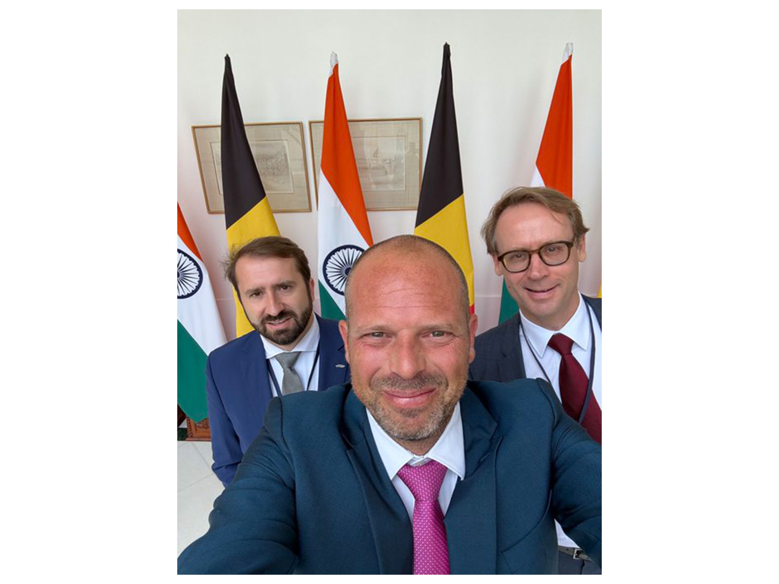 Belgian Defence and Trade Minister Theo Francken in New Delhi. (Photo: X/@FranckenTheo) Belgian Defence and Trade Minister Theo Francken in New Delhi. (Photo: X/@FranckenTheo)