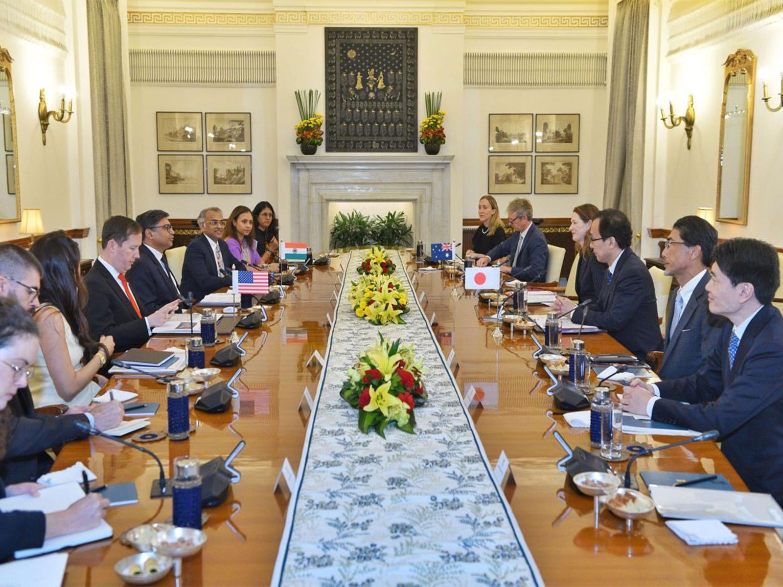 Foreign Secretary Vikram Misri hosts Quad Sherpas meeting (Photo/X@MEAIndia)