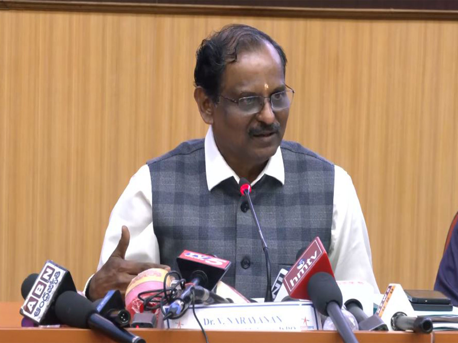 ISRO chief V Narayanan (Photo/ANI) ISRO chief V Narayanan (Photo/ANI)