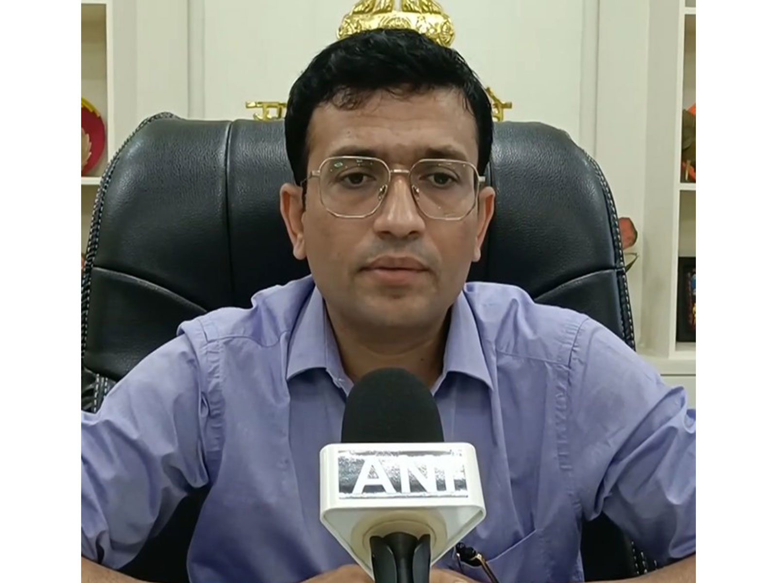 DM, Balasore, Suryawanshi Mayur Vikas (Photo/ANI)
