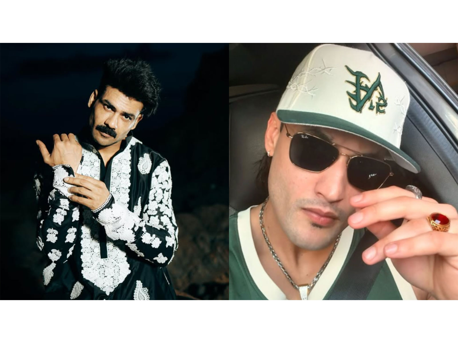 Vishal Singh (L) Asim Riaz (R) (Photos/instagram/@vishalsingh713/@asimriaz77.official) Vishal Singh (L) Asim Riaz (R) (Photos/instagram/@vishalsingh713/@asimriaz77.official)