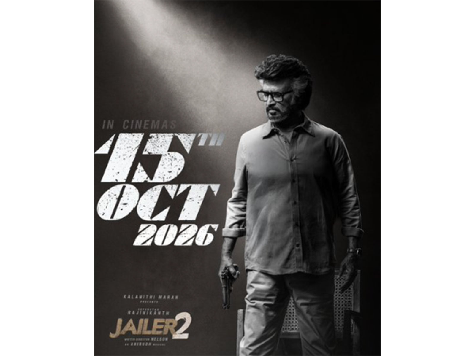 ‘Jailer 2’ to release on Oct 15; Rajinikanth returns as Muthuvel Pandian