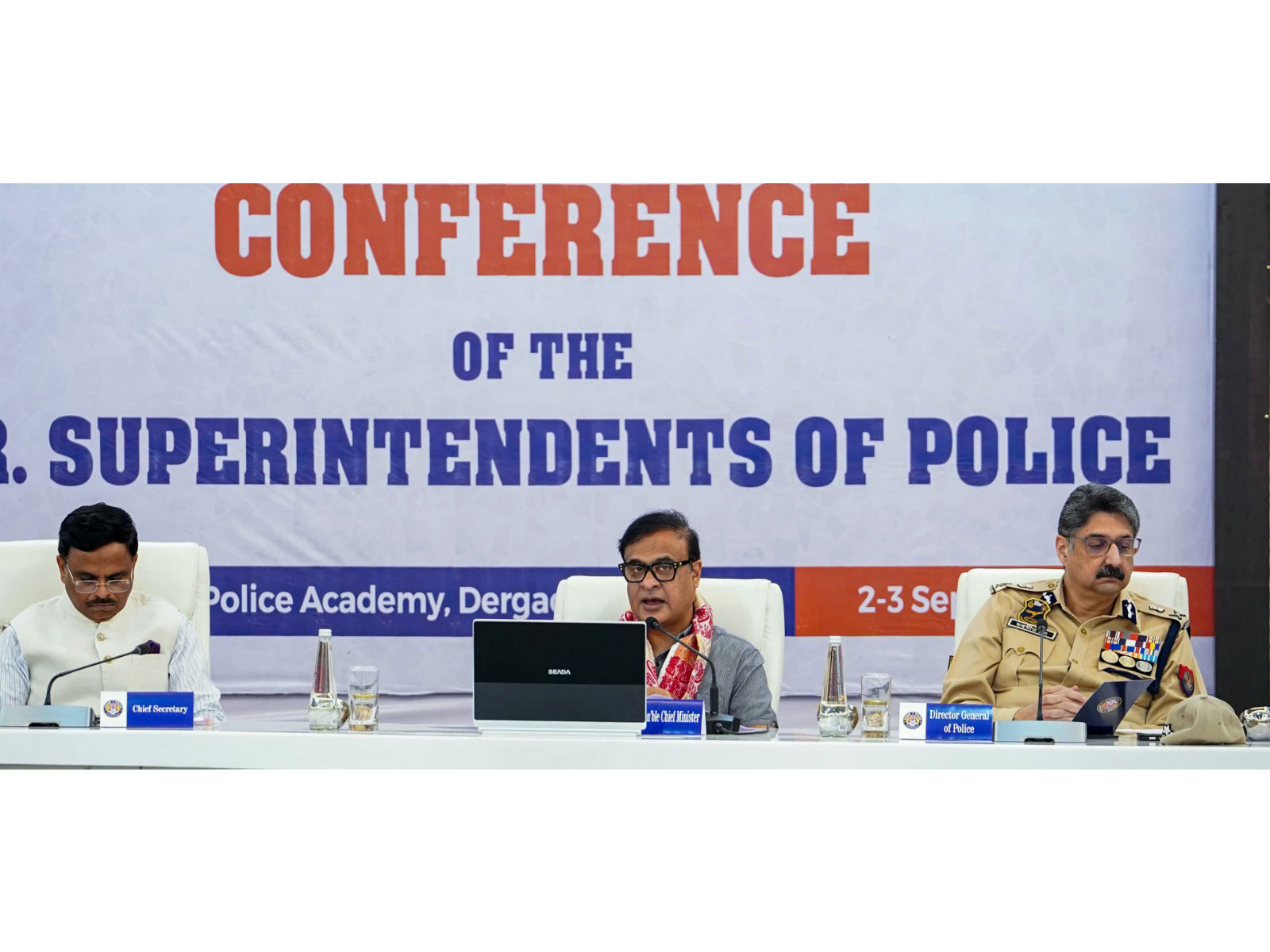 Conference of Senior Superintendents of Police in Assam (Photo/ANI)