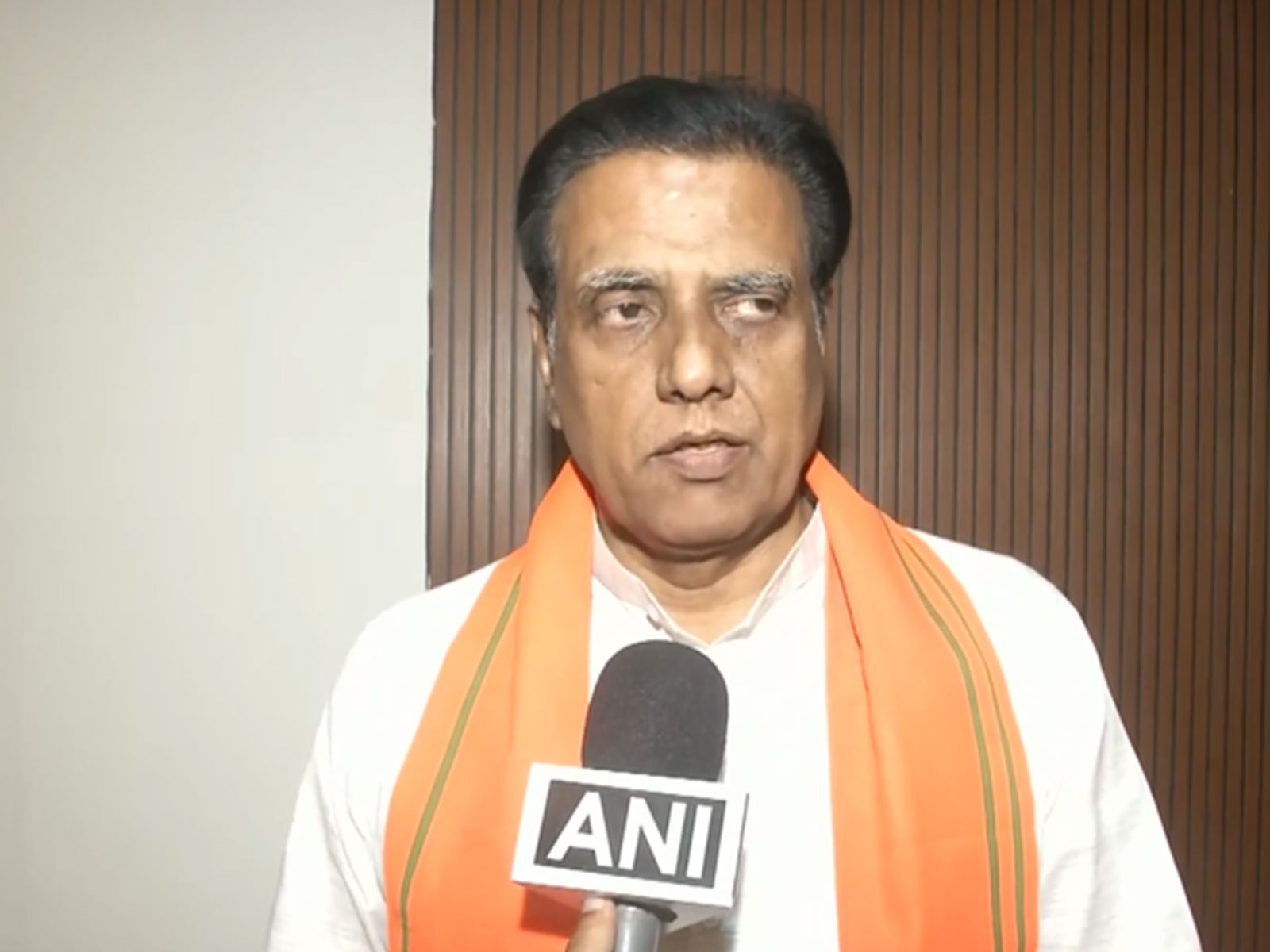 Telangana BJP Chief Spokesperson NV Subhash (Photo/ANI)