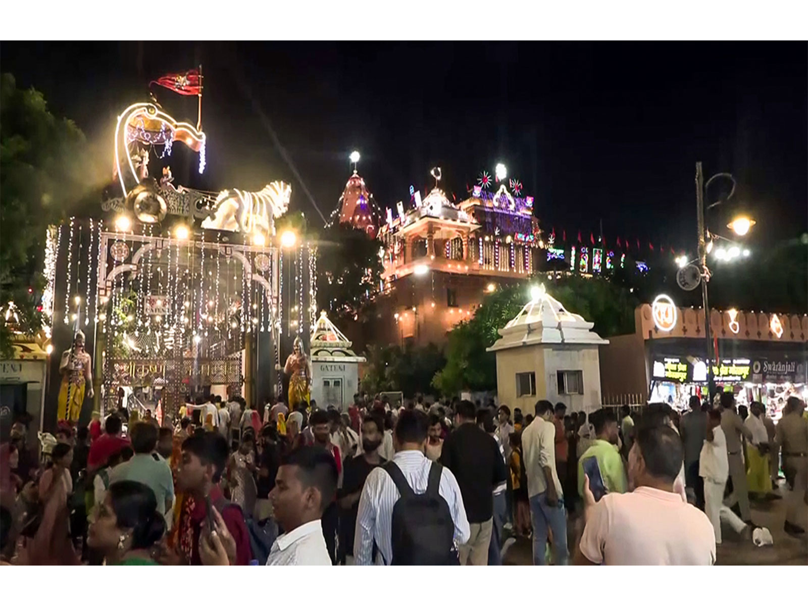 Shri Krishna Janmasthan temple in Mathura  (Photo/ANI)