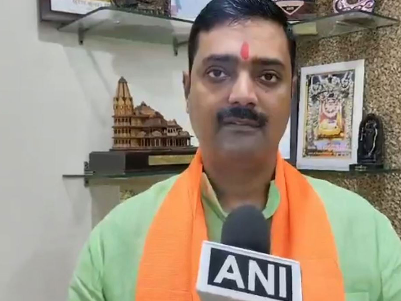 BJP leader Rakesh Tripathi (Photo/ANI) BJP leader Rakesh Tripathi (Photo/ANI)