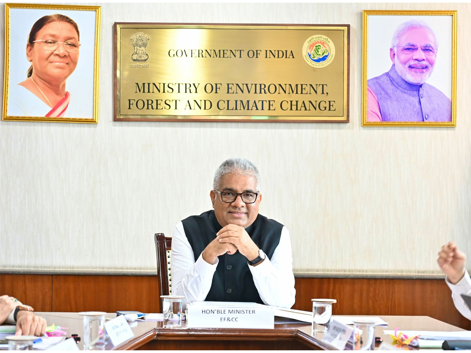Union Environment Minister Bhupender Yadav (Photo/@byadavbjp/X)