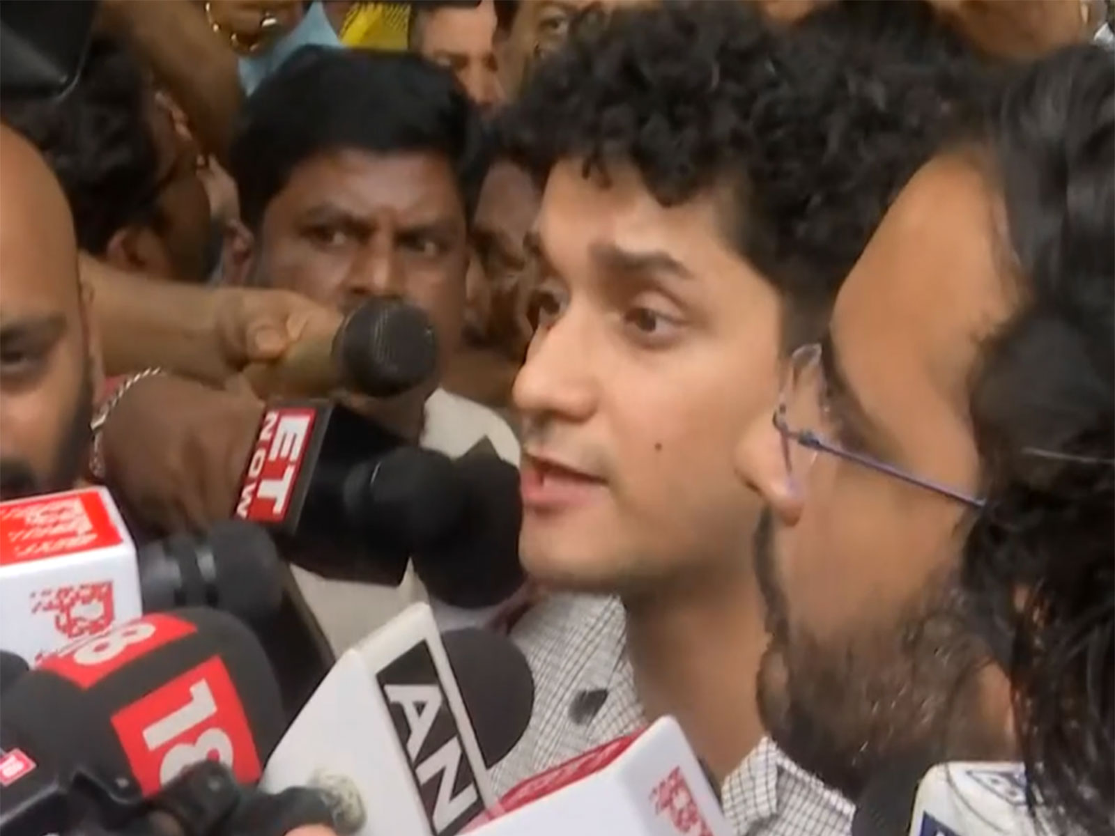 CJP spokespersons Saurav Das and Ashutosh Ranka (Photo/ANI)
