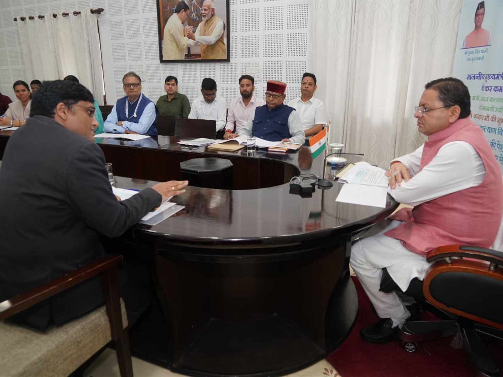 CM Dhami transfers pension to over 9.91 lakh beneficiaries (Photo/Release)