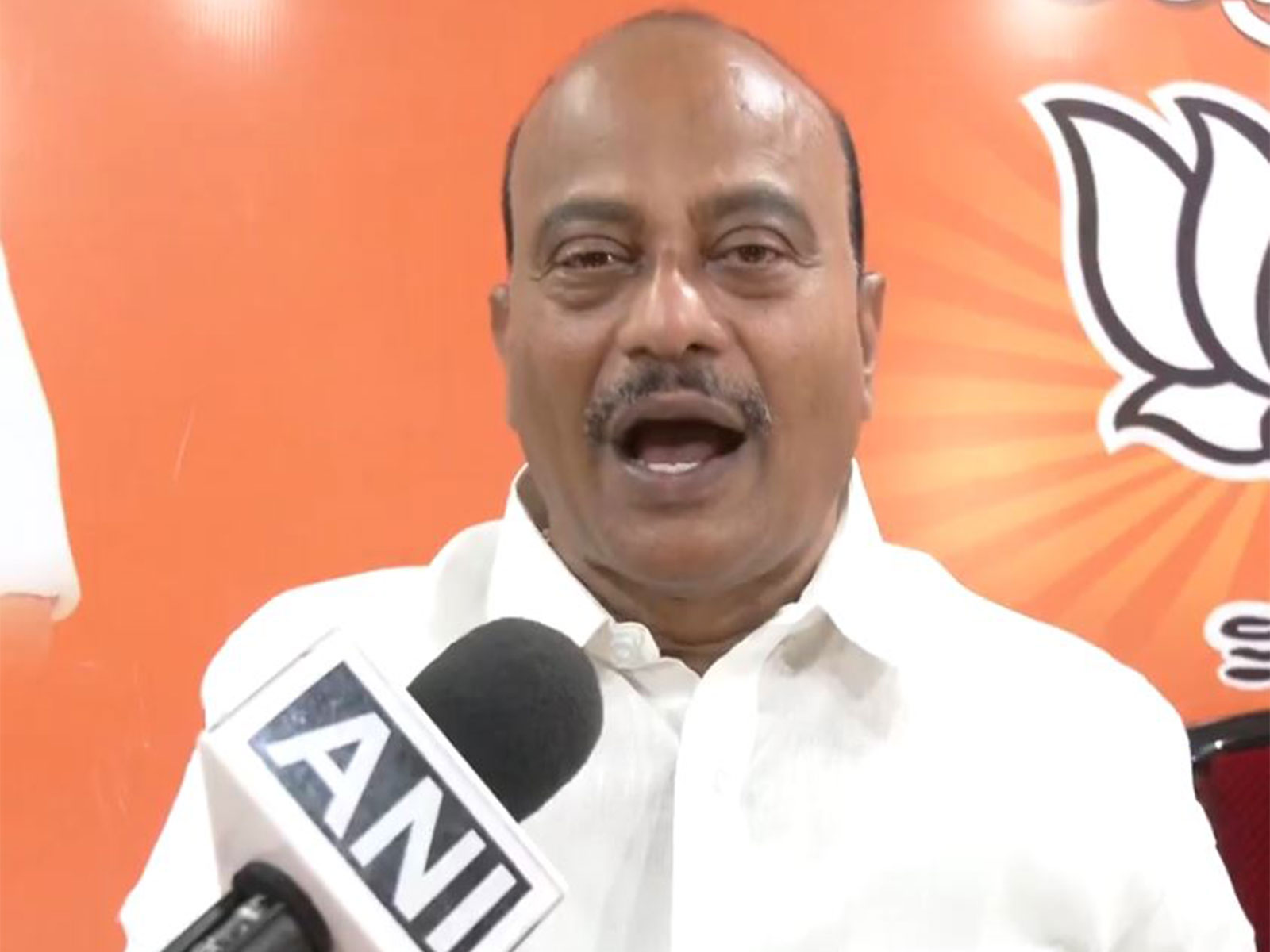 Andhra Pradesh BJP spokesperson Shaik Baji (Photo/ANI)