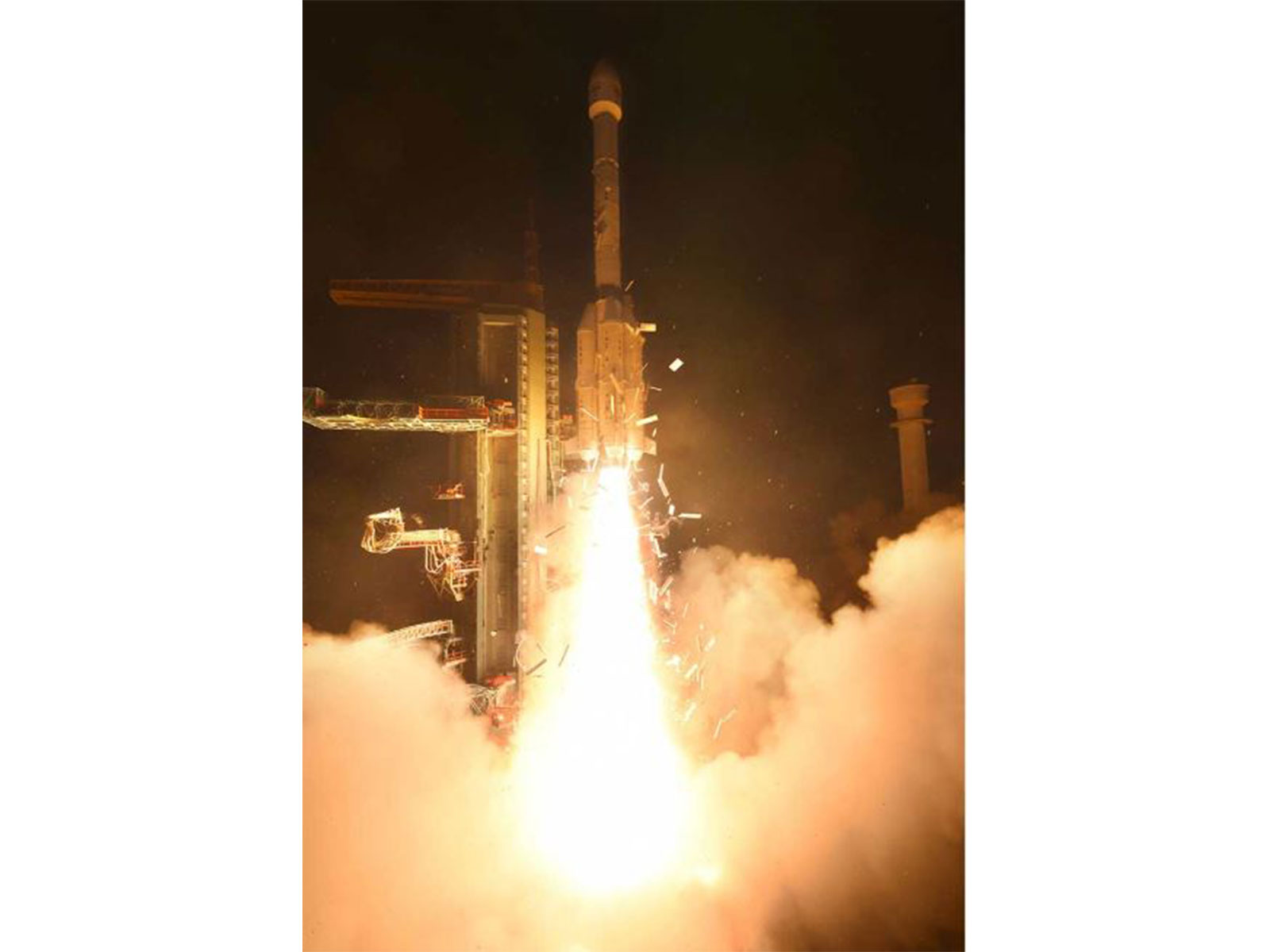 India's first imaging satellite from geosynchronous orbit GSLV-F17/EOS-05 (Photo/@isro) India's first imaging satellite from geosynchronous orbit GSLV-F17/EOS-05 (Photo/@isro)