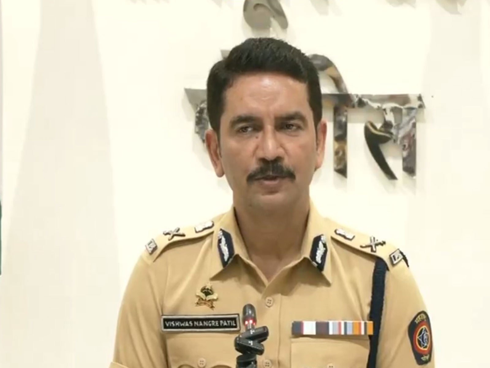 Nagpur Police Commissioner Vishwas Nangre Patil (Photo/ANI) Nagpur Police Commissioner Vishwas Nangre Patil (Photo/ANI)