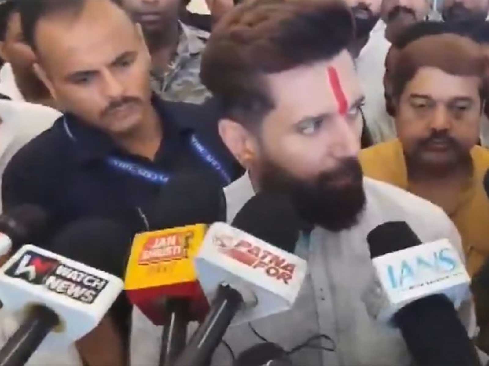 Union Minister Chirag Paswan (Photo/ANI)