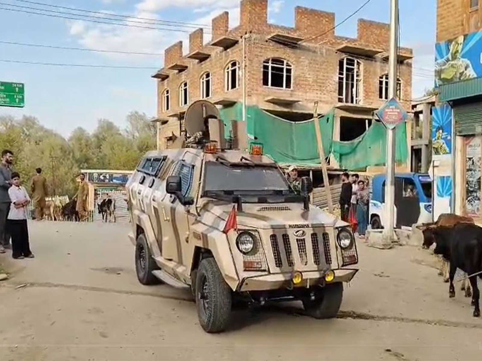 Operation site in Budgam (Photo/ANI)