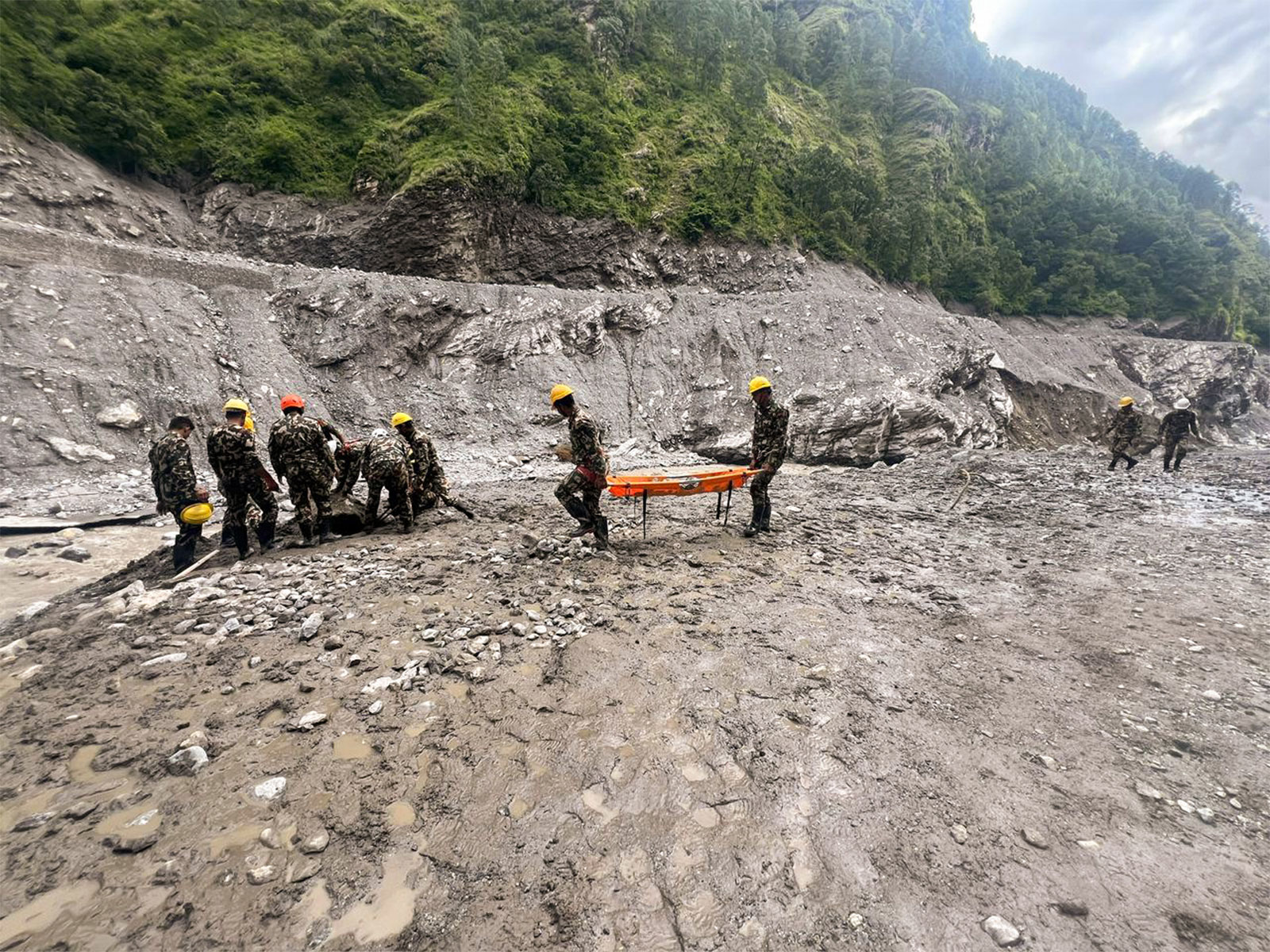 Search and rescue operations underway following floods in Trishuli 3A (Photo/ANI)