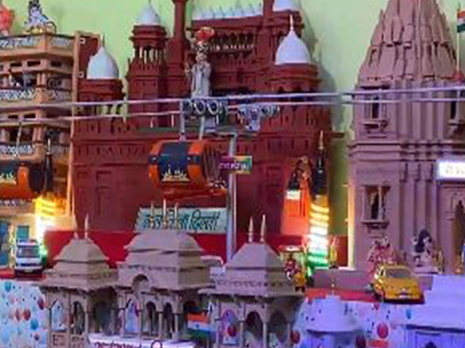 Visuals of the ropeway tableau (Photo/ANI) Visuals of the ropeway tableau (Photo/ANI)
