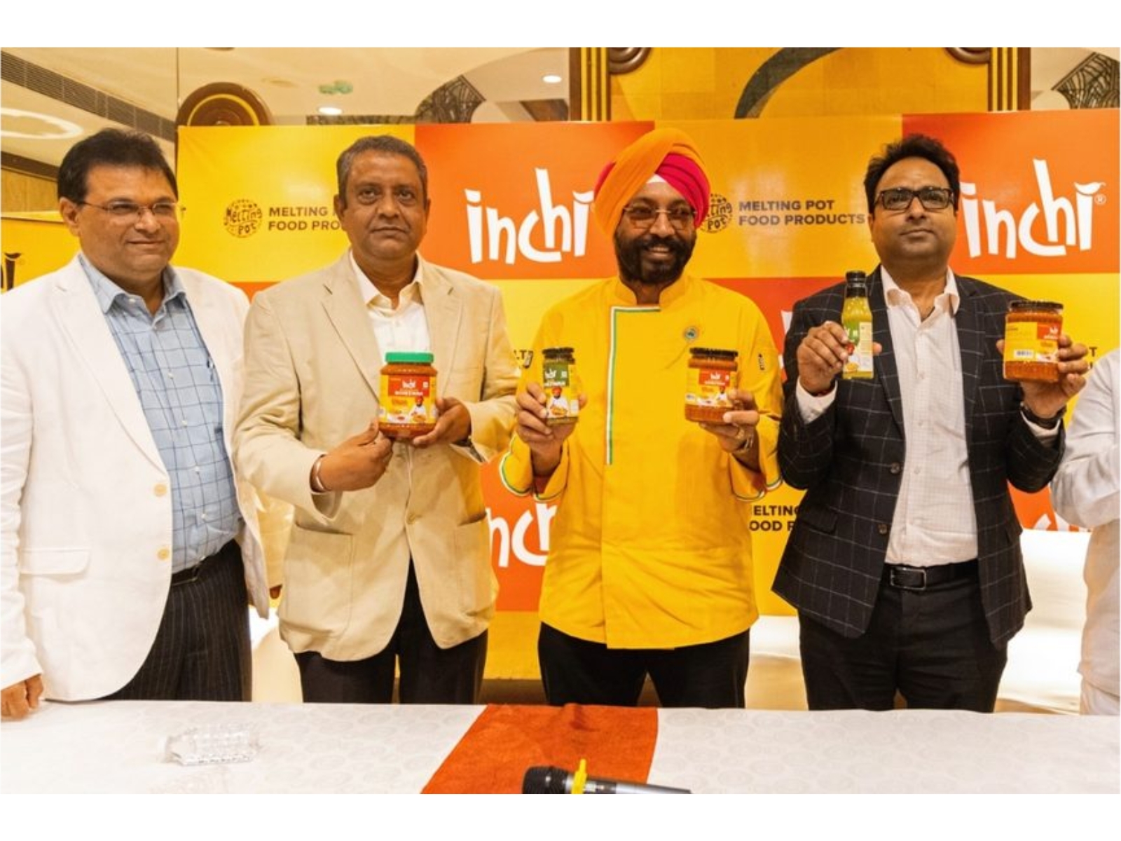 Melting Pot Food Products Onboards Celebrity Chef Harpal Singh Sokhi as Investor & Brand Ambassador for Inchi, Targets ₹500 Plus Crore Growth Melting Pot Food Products Onboards Celebrity Chef Harpal Singh Sokhi as Investor & Brand Ambassador for Inchi, Targets ₹500 Plus Crore Growth