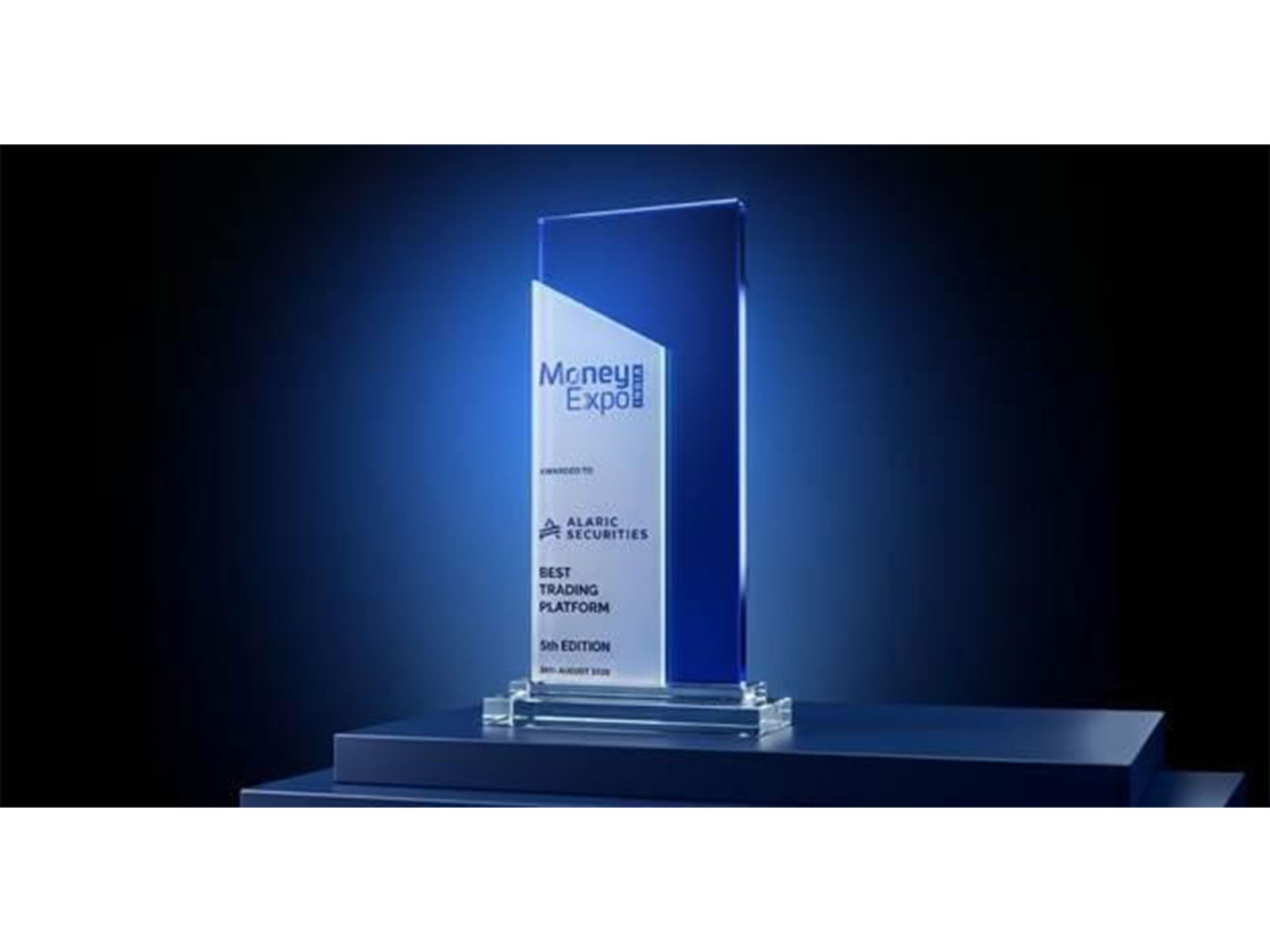 Alaric Securities' Best Trading Platform 2026 award, presented by HQMENA at Money Expo India, Mumbai, Aug. 29–30, 2026. Alaric Securities' Best Trading Platform 2026 award, presented by HQMENA at Money Expo India, Mumbai, Aug. 29–30, 2026.