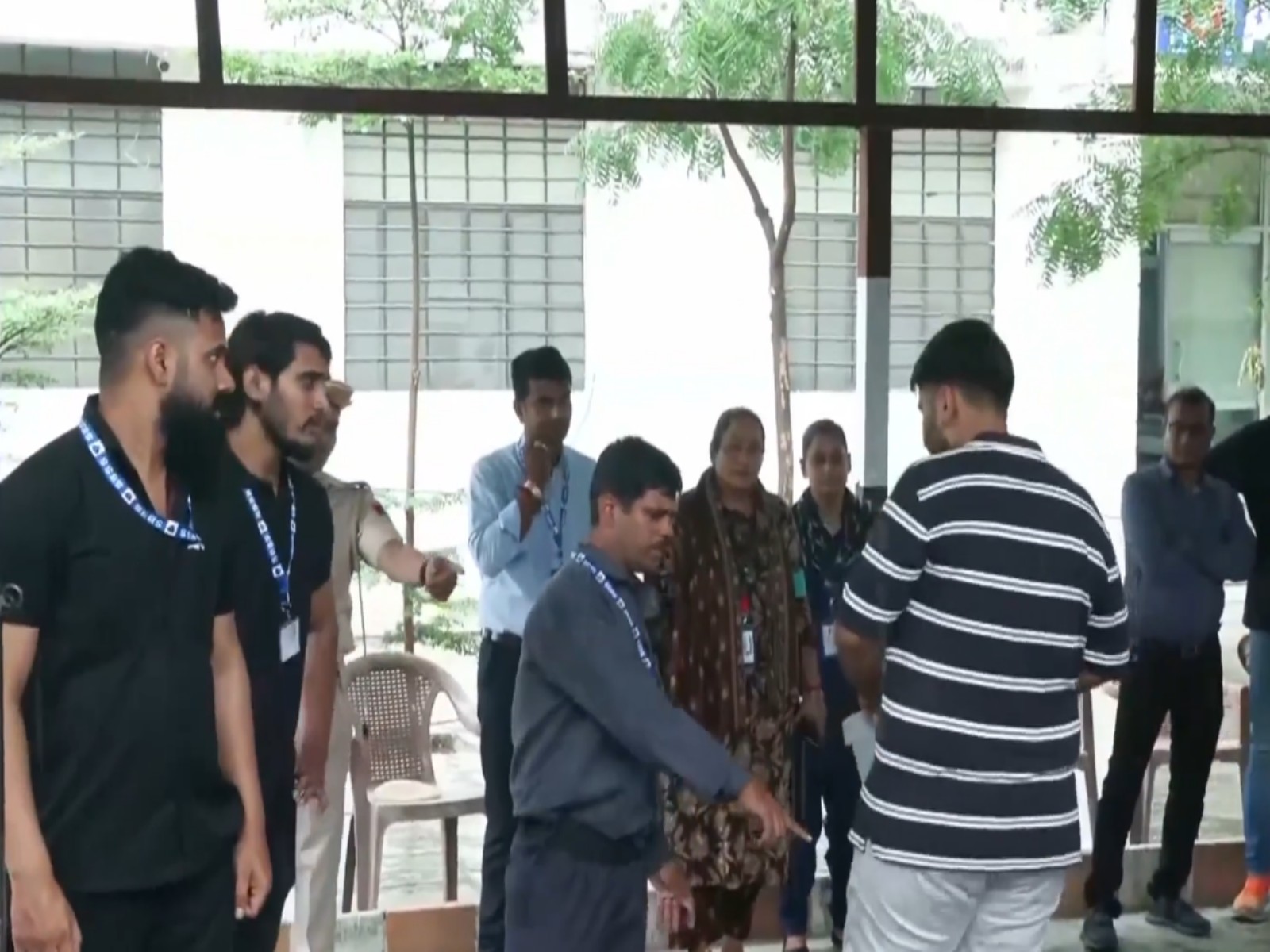 Visuals from Alankar Mahila PG College (Photo/ANI) Visuals from Alankar Mahila PG College (Photo/ANI)