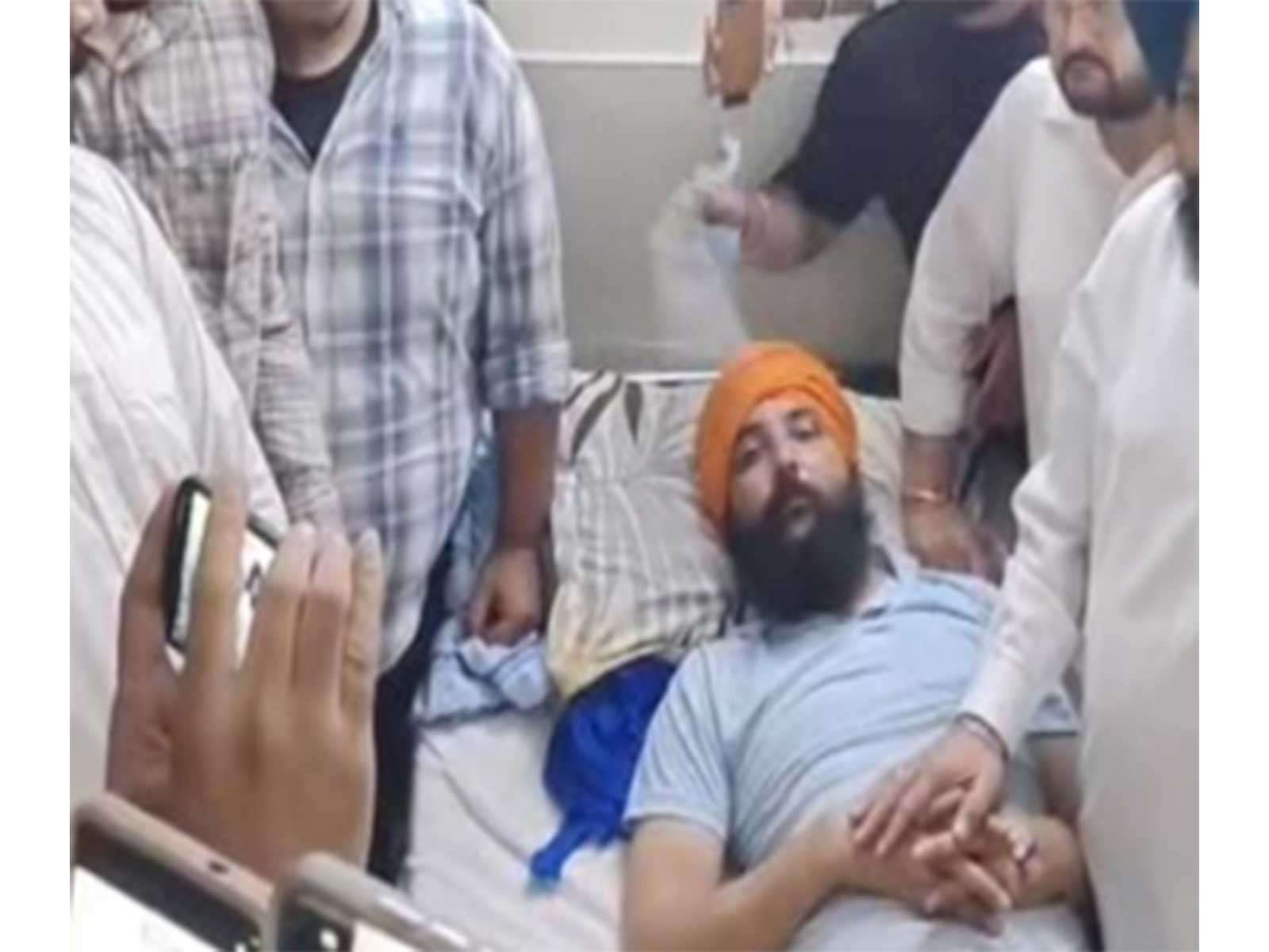 Mohanjit Singh admitted at Sangrur Civil Hospital (File Photo/ANI)