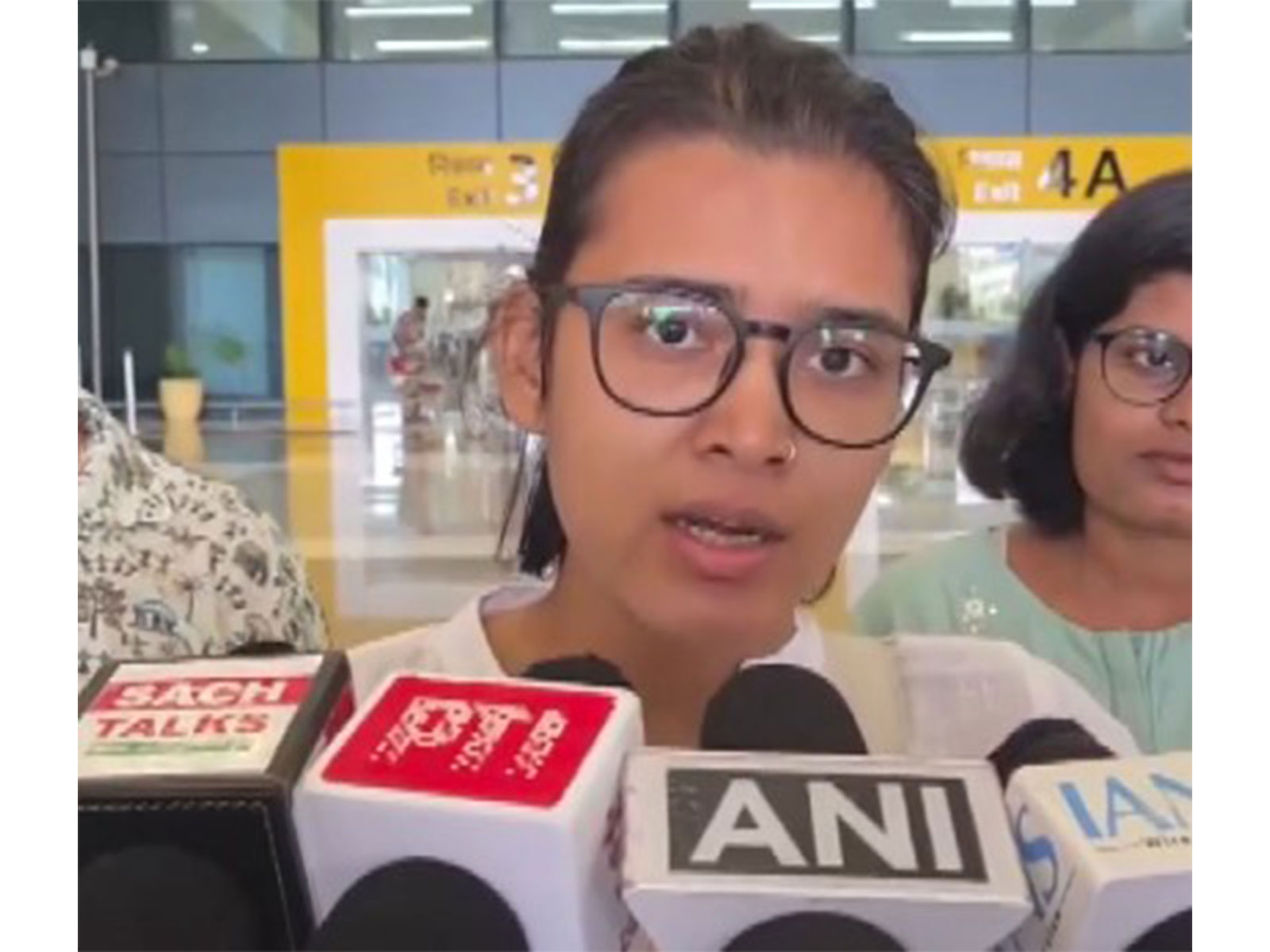 AISA National President Neha Bora (Photo/ANI)