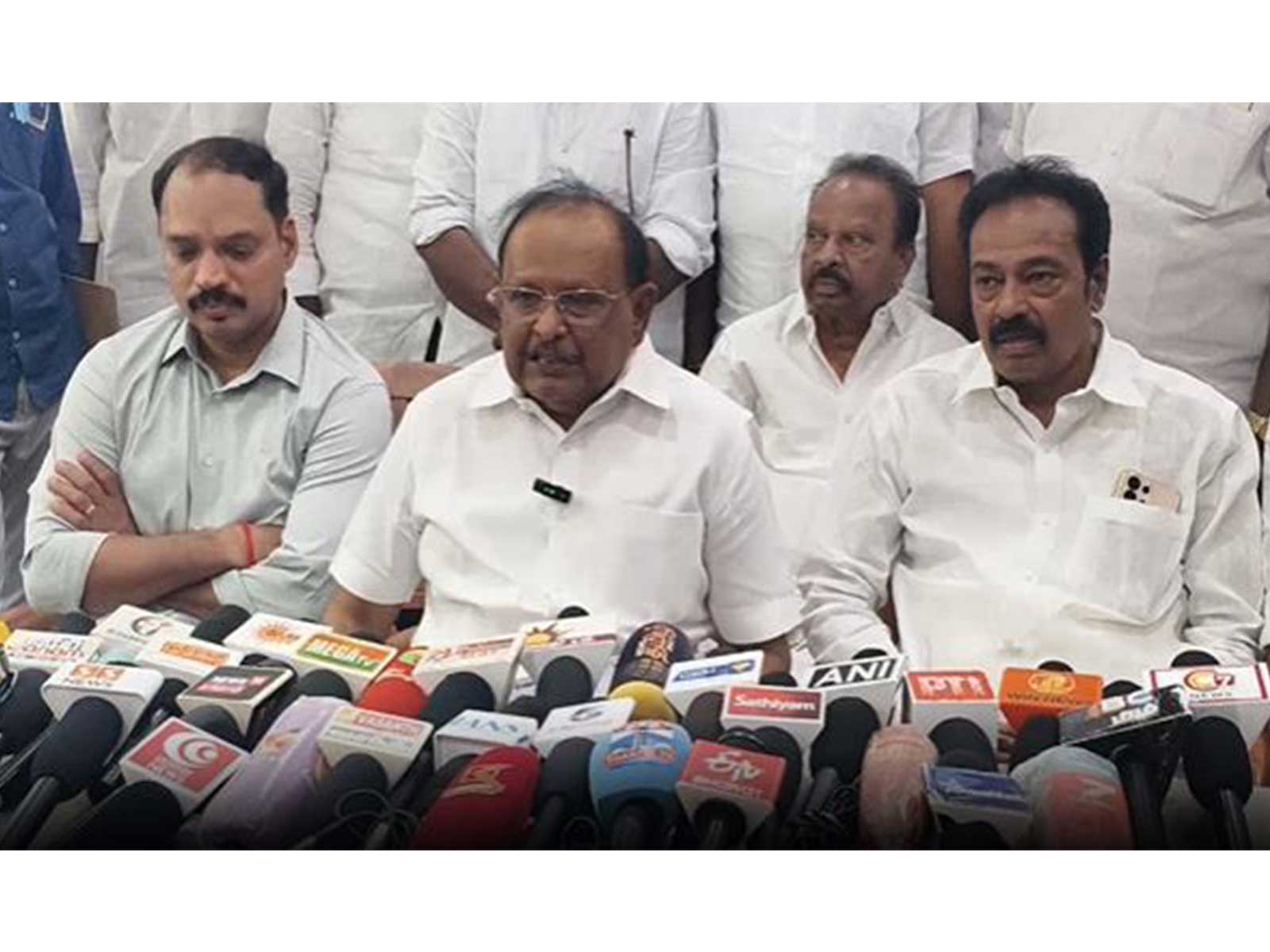Former Tamil Nadu Minister and Thirumayam MLA S Regupathy (Photo/ANI)
