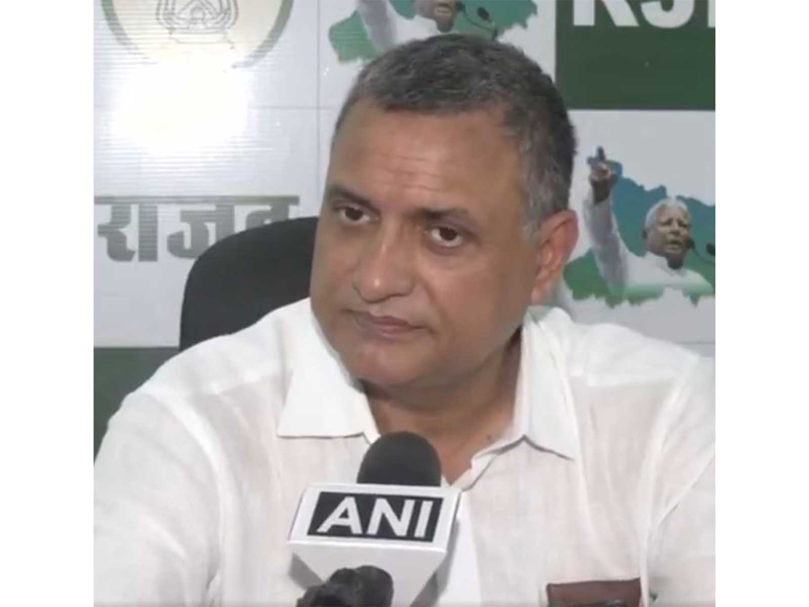RJD MP Sudhakar Singh (Photo/ANI)