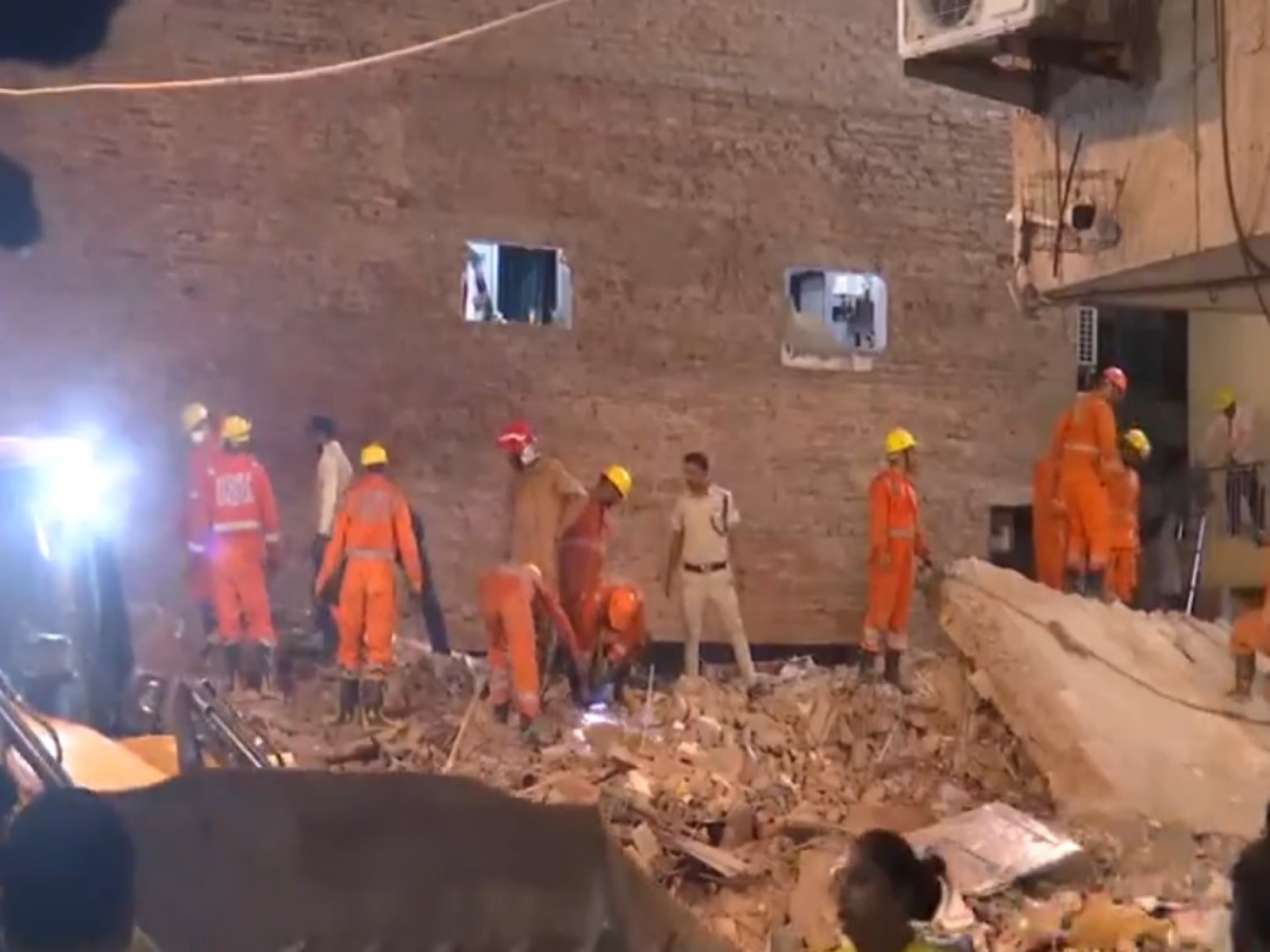 Search and rescue operations are continuing at the site (Photo/ANI)