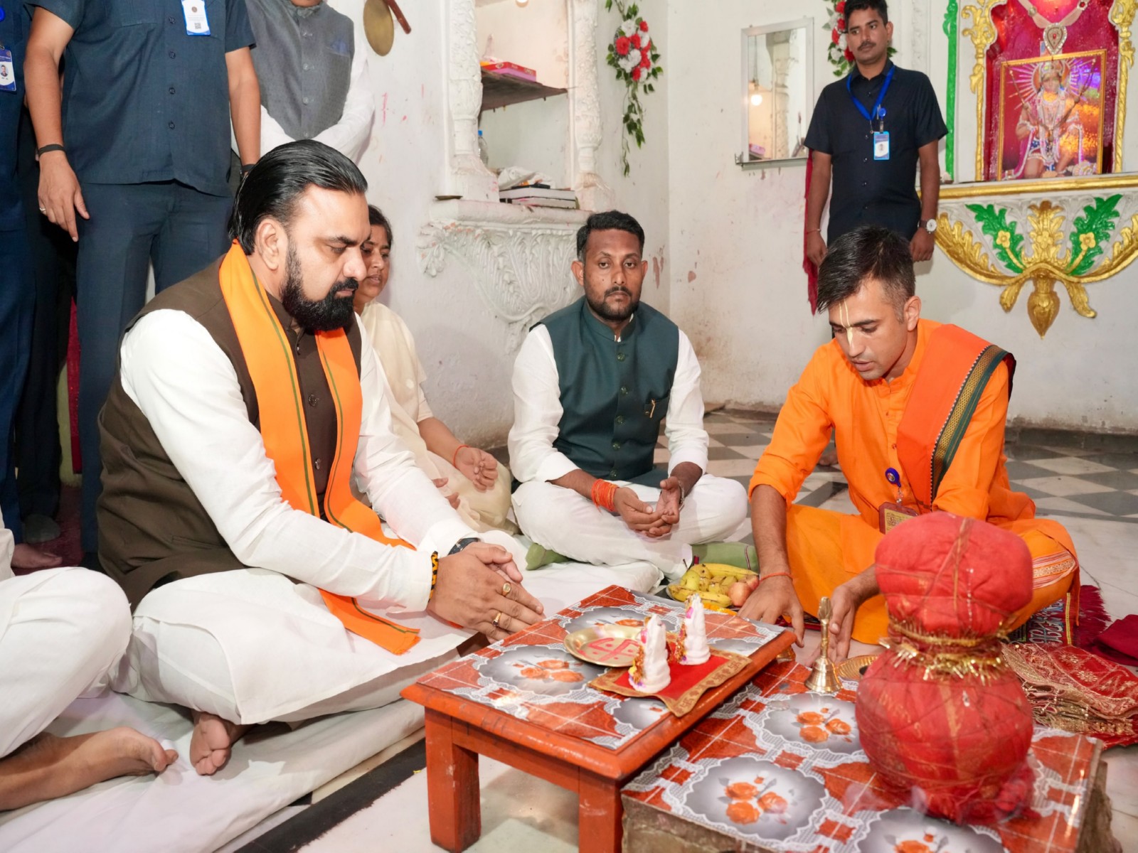 Bihar CM Samrat Choudhary offers prayers at Maa Kali Temple in Rajnagar (Photo: X@samrat4bjp) Bihar CM Samrat Choudhary offers prayers at Maa Kali Temple in Rajnagar (Photo: X@samrat4bjp)