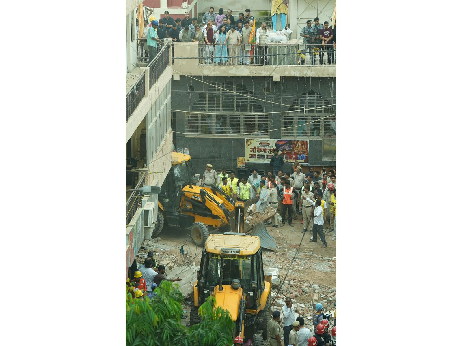Search and rescue operations are continuing at the site (Photo/ANI)