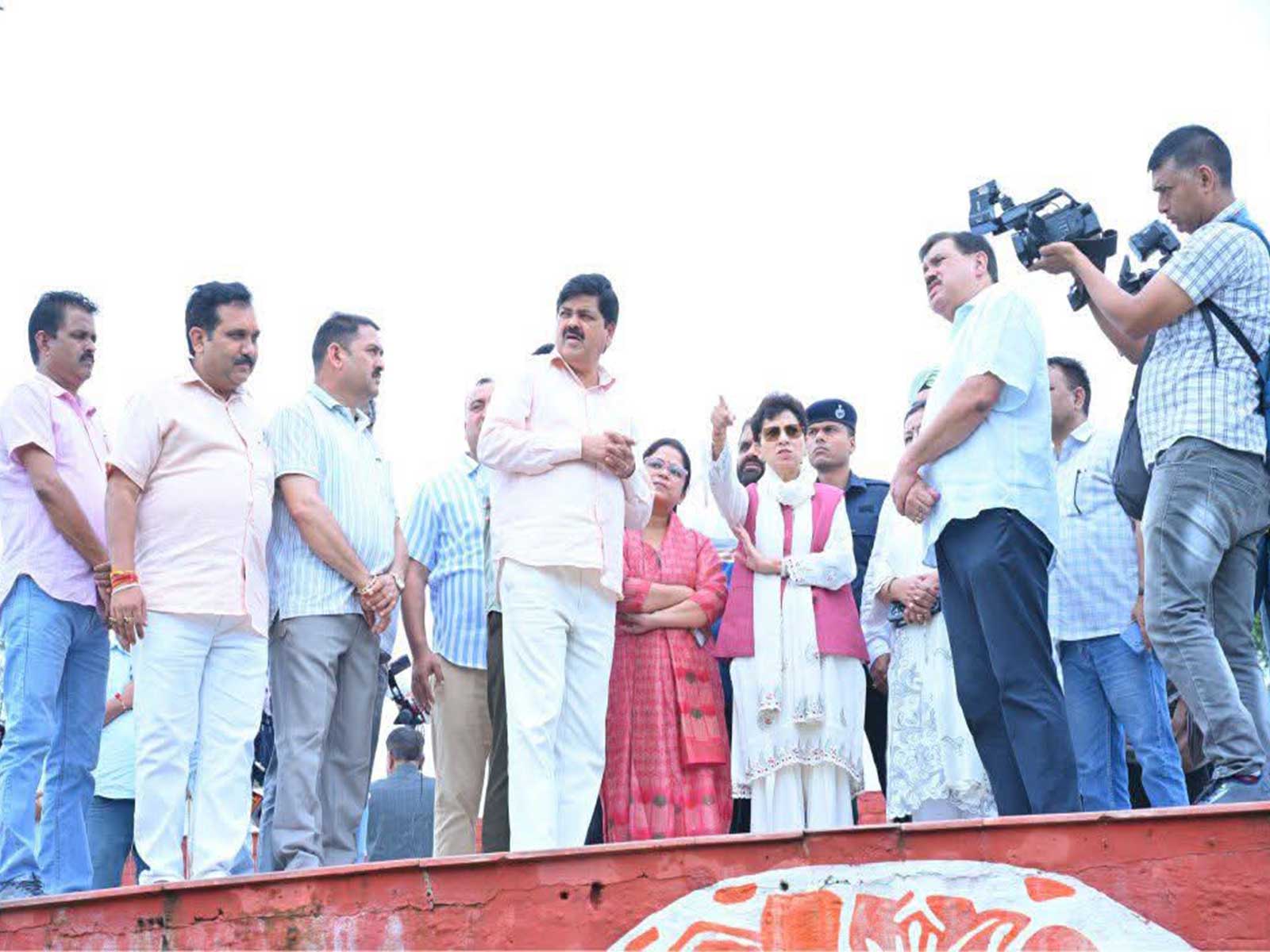 Uttarakhand Congress in-charge Selja Kumari visited parade ground (Photo/ANI) Uttarakhand Congress in-charge Selja Kumari visited parade ground (Photo/ANI)