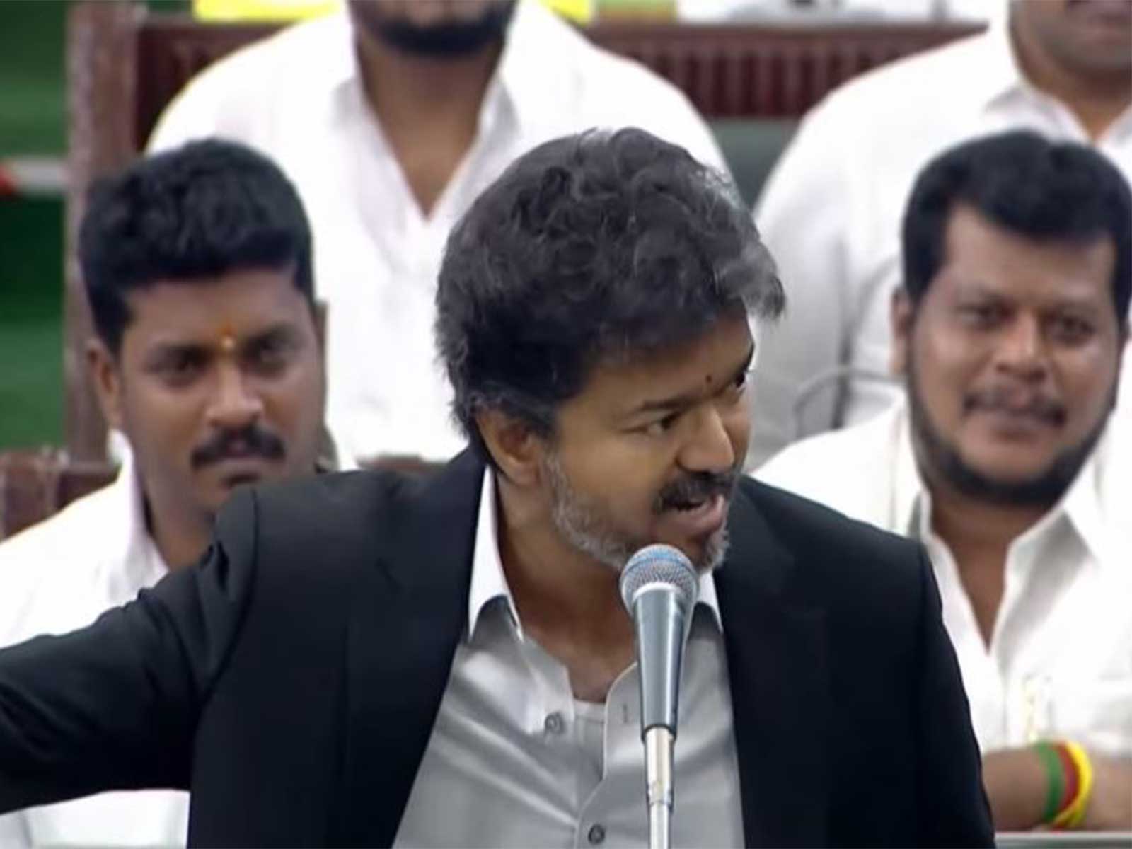 Tamil Nadu Chief Minister C Joseph Vijay (Photo/YouTube/Tamil NaduAssembly) Tamil Nadu Chief Minister C Joseph Vijay (Photo/YouTube/Tamil NaduAssembly)